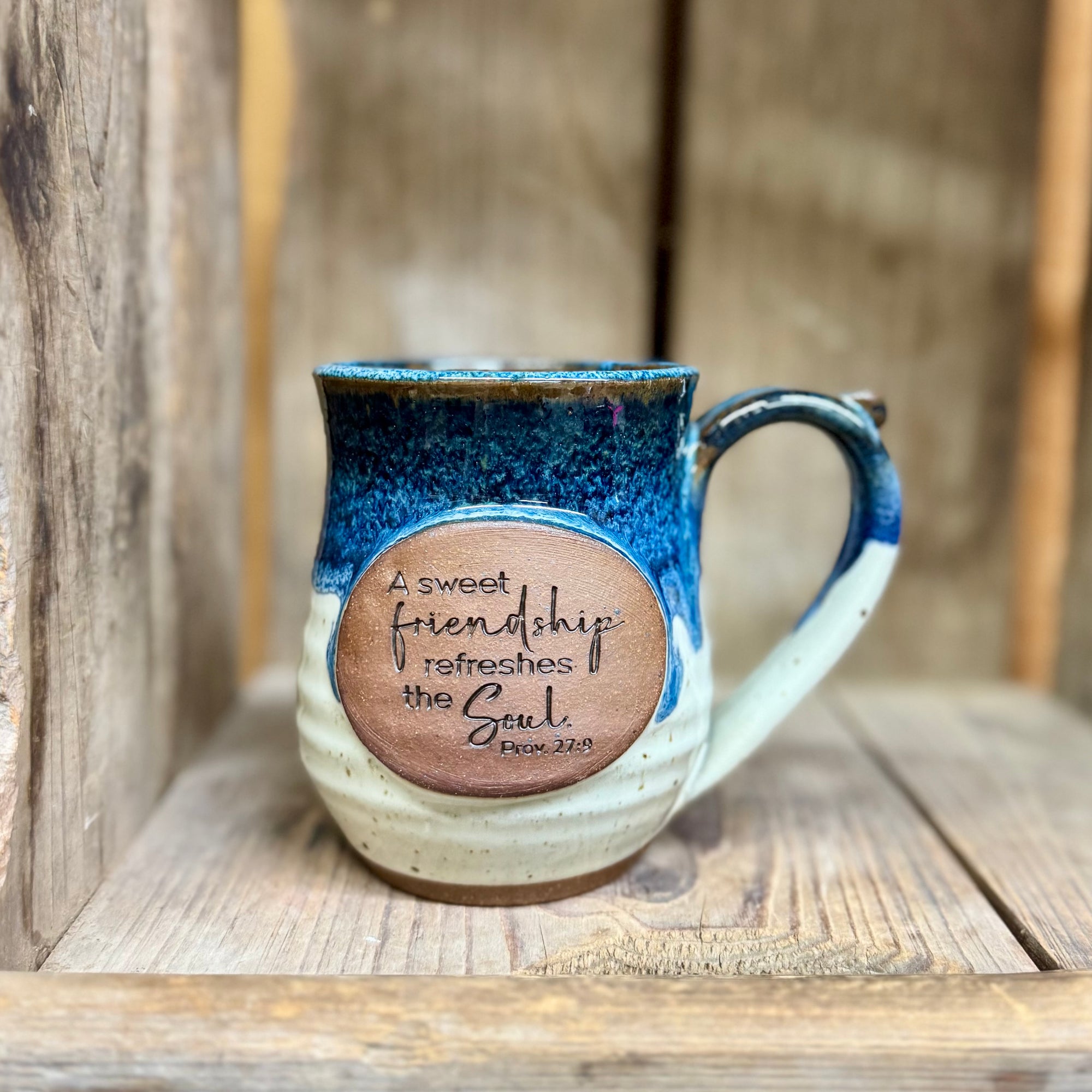 Friendship Mug {Blue Jay}