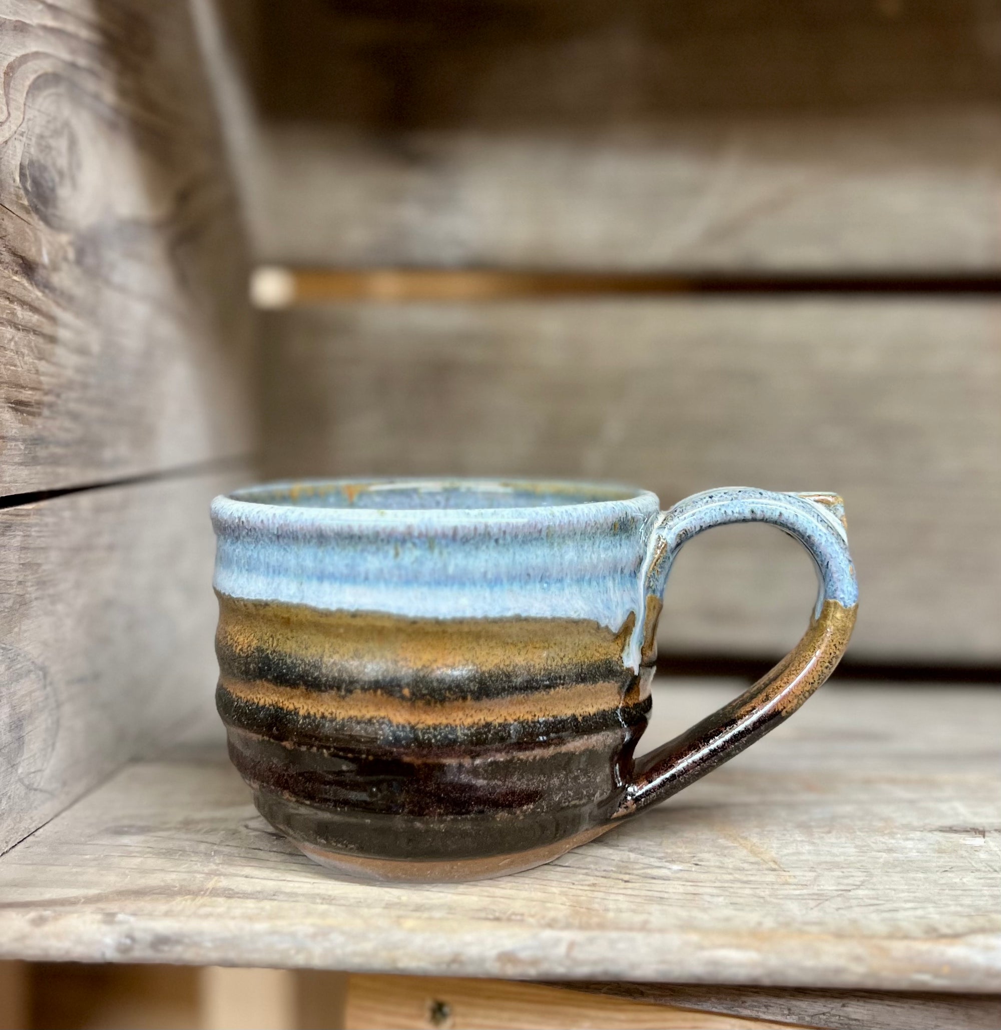 Cappuccino Mug {Earth and Sky}