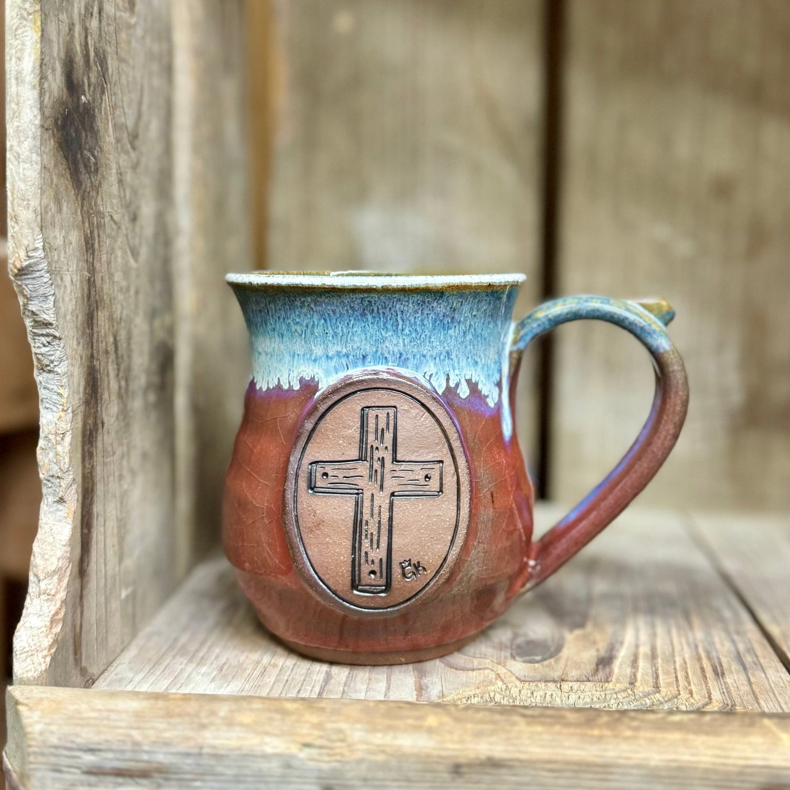GK Cross Mug {Mountain}
