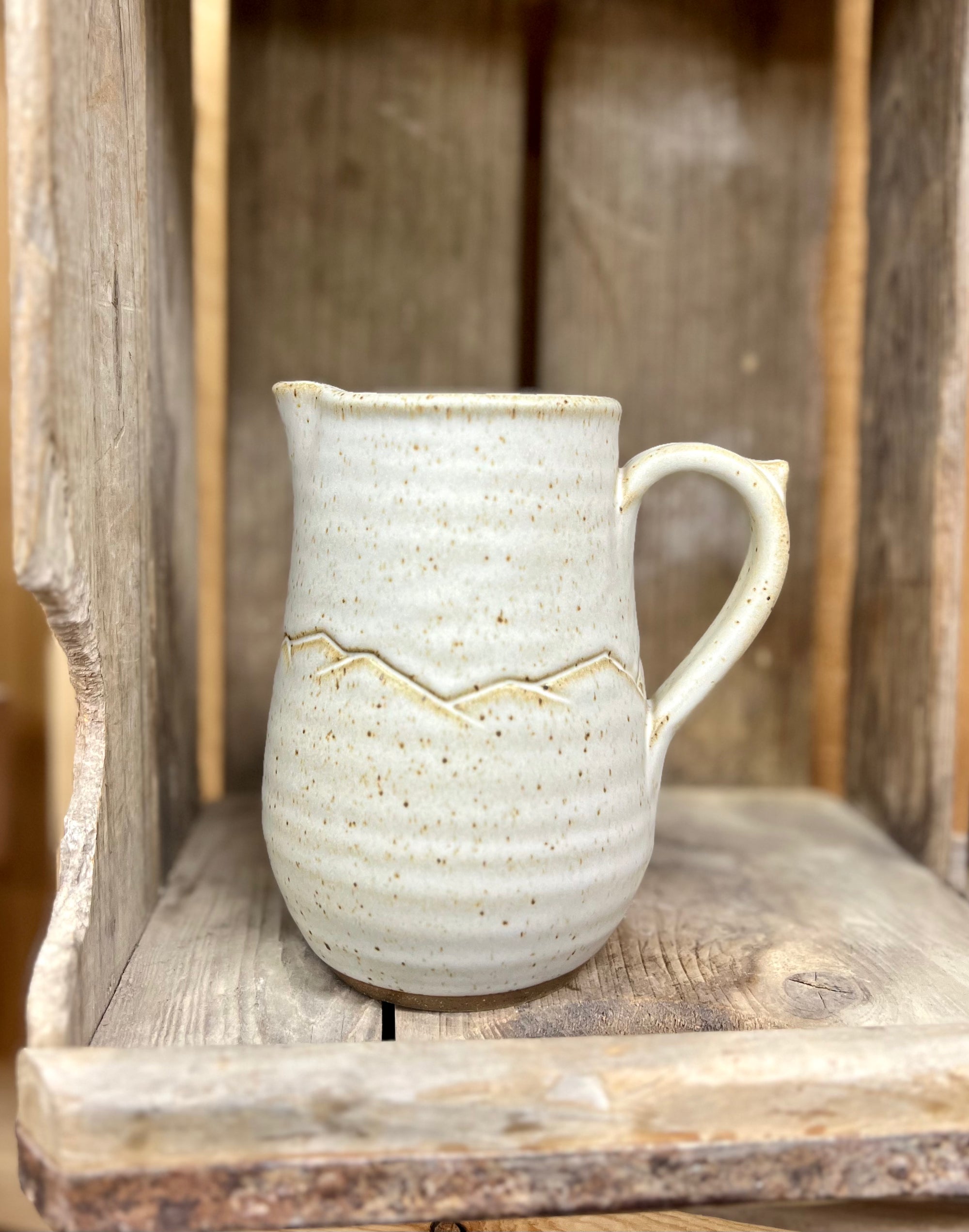 Appalachian Collection Pitcher {Stony Mountain Range}