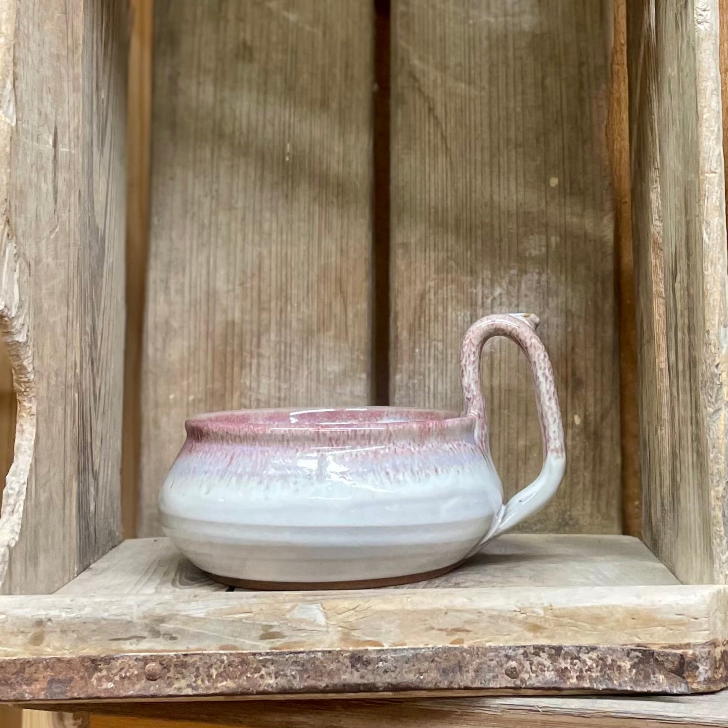 Soup Mug {Candy Cane}