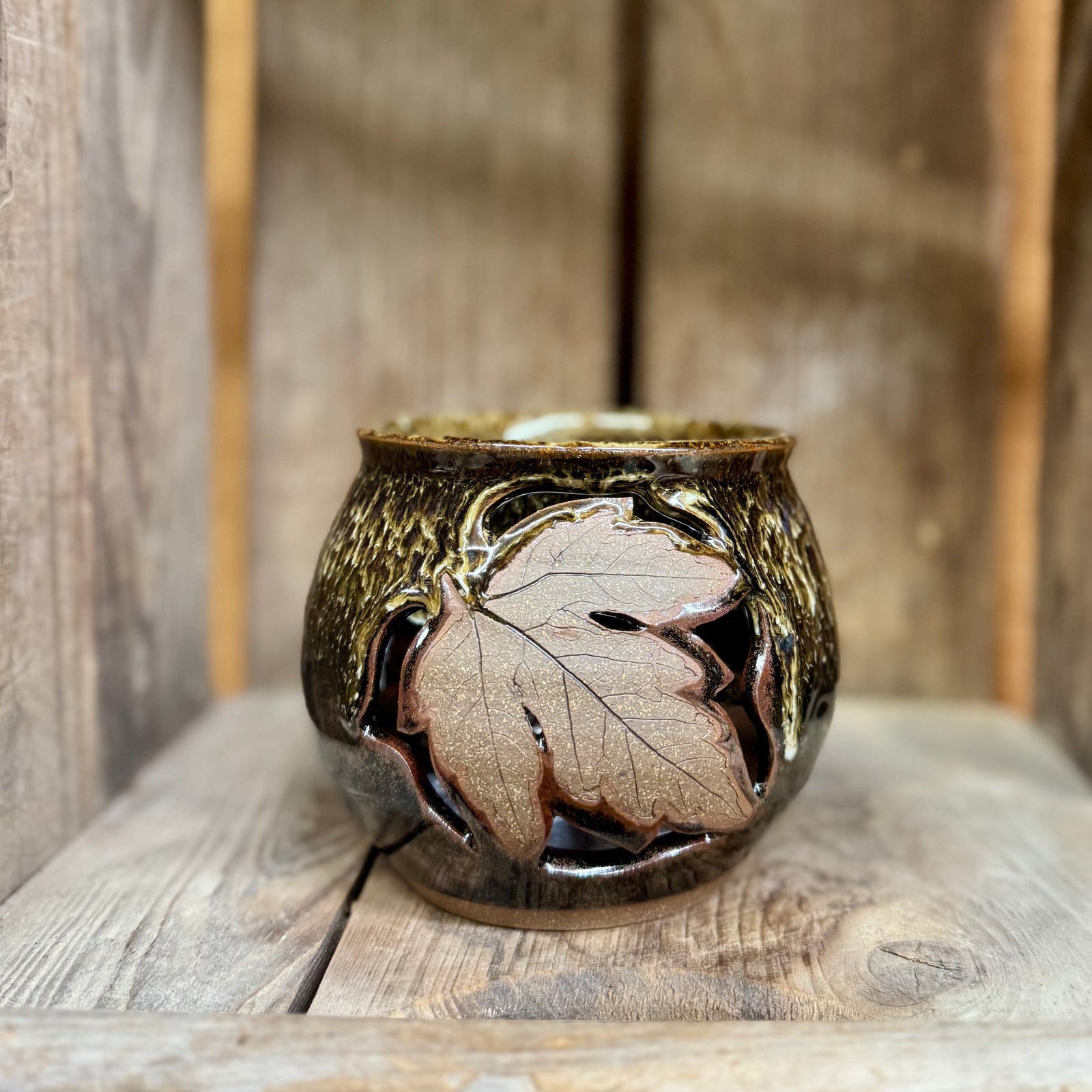 Small Leaf Luminary {Laurel Falls}