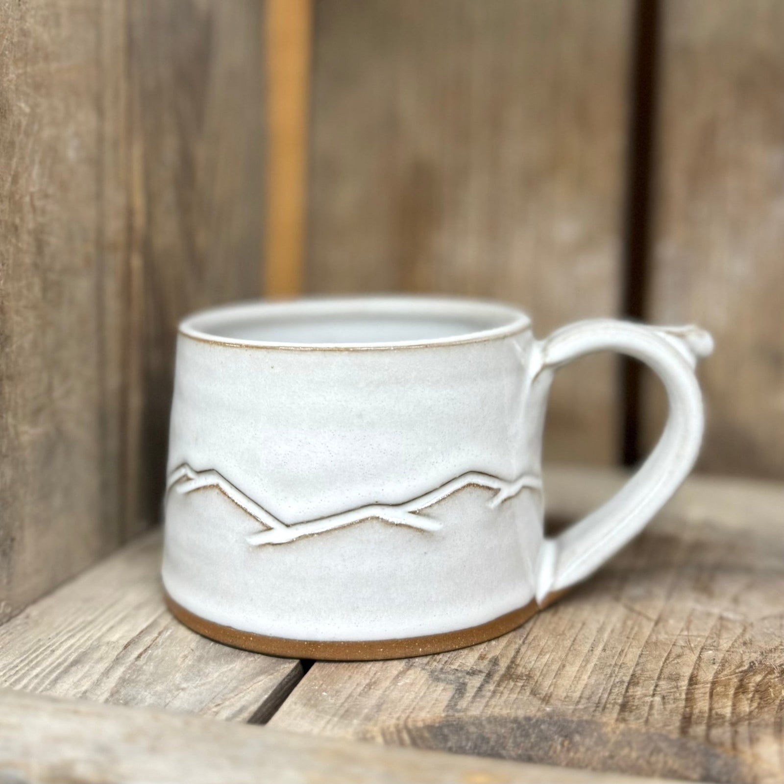Appalachian Collection Mountain Range Mug {Birch}