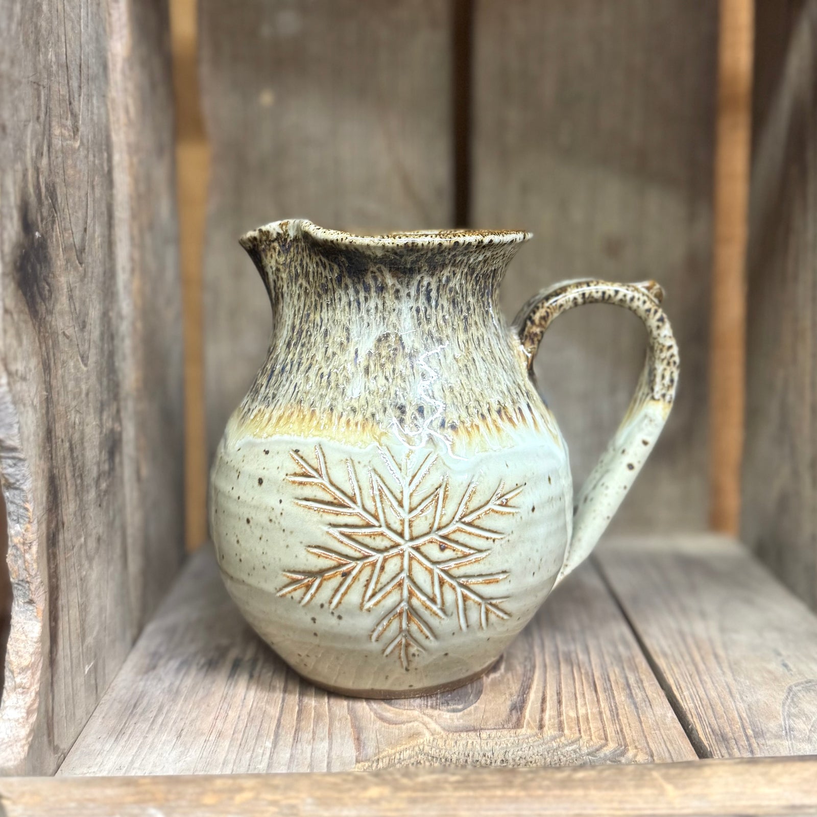 Snowflake Pitcher {Vanilla Bean}