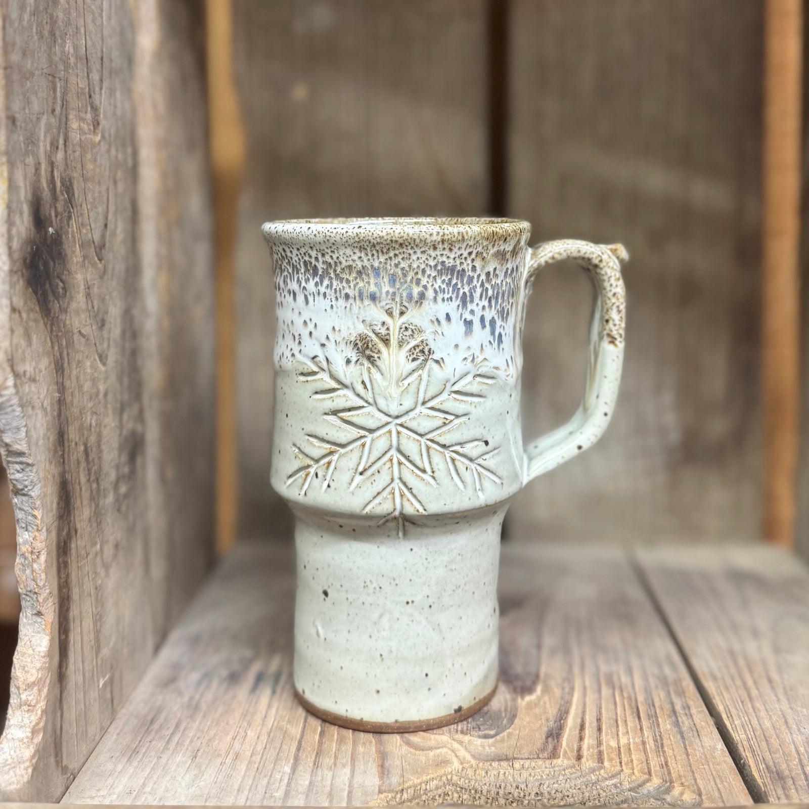 Snowflake Travel Mug {Vanilla Bean}
