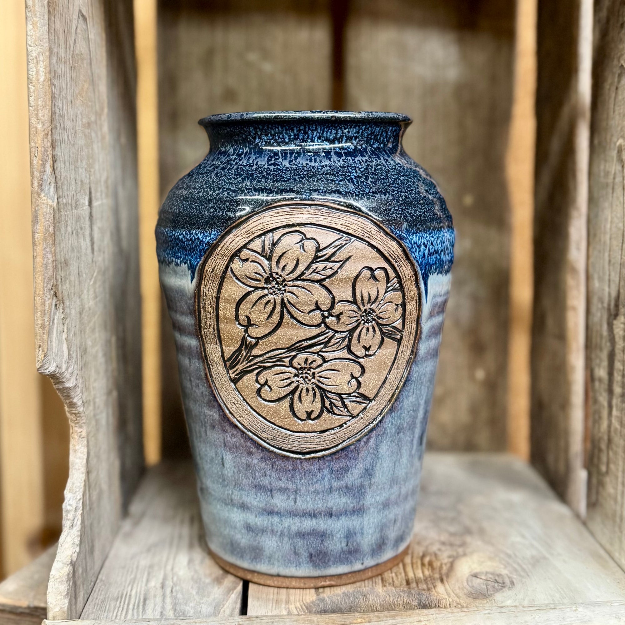 Dogwood Vase {The Blues}