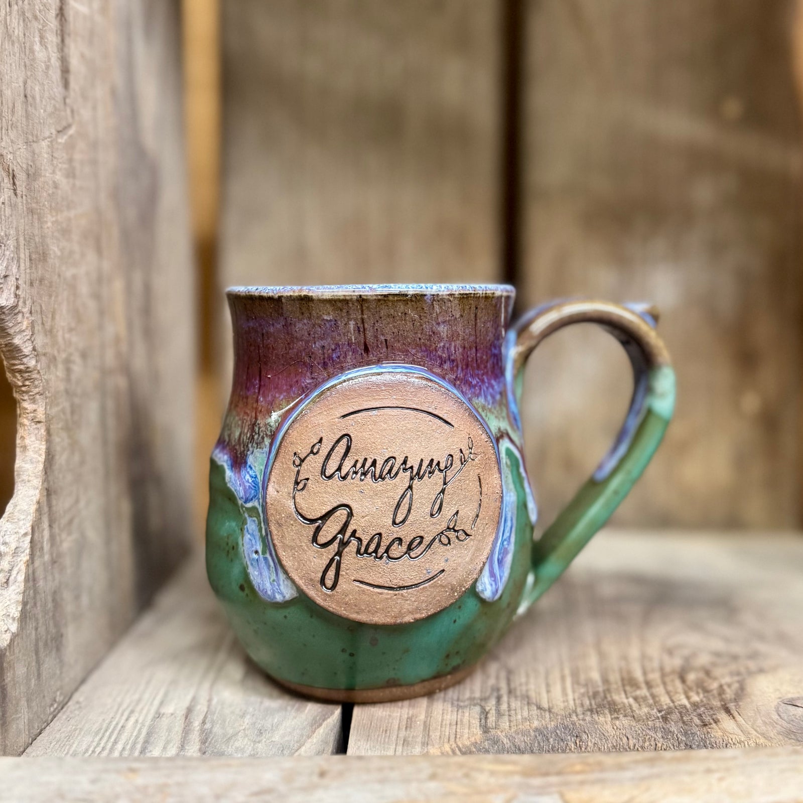Amazing Grace Mug {Lavender Field}