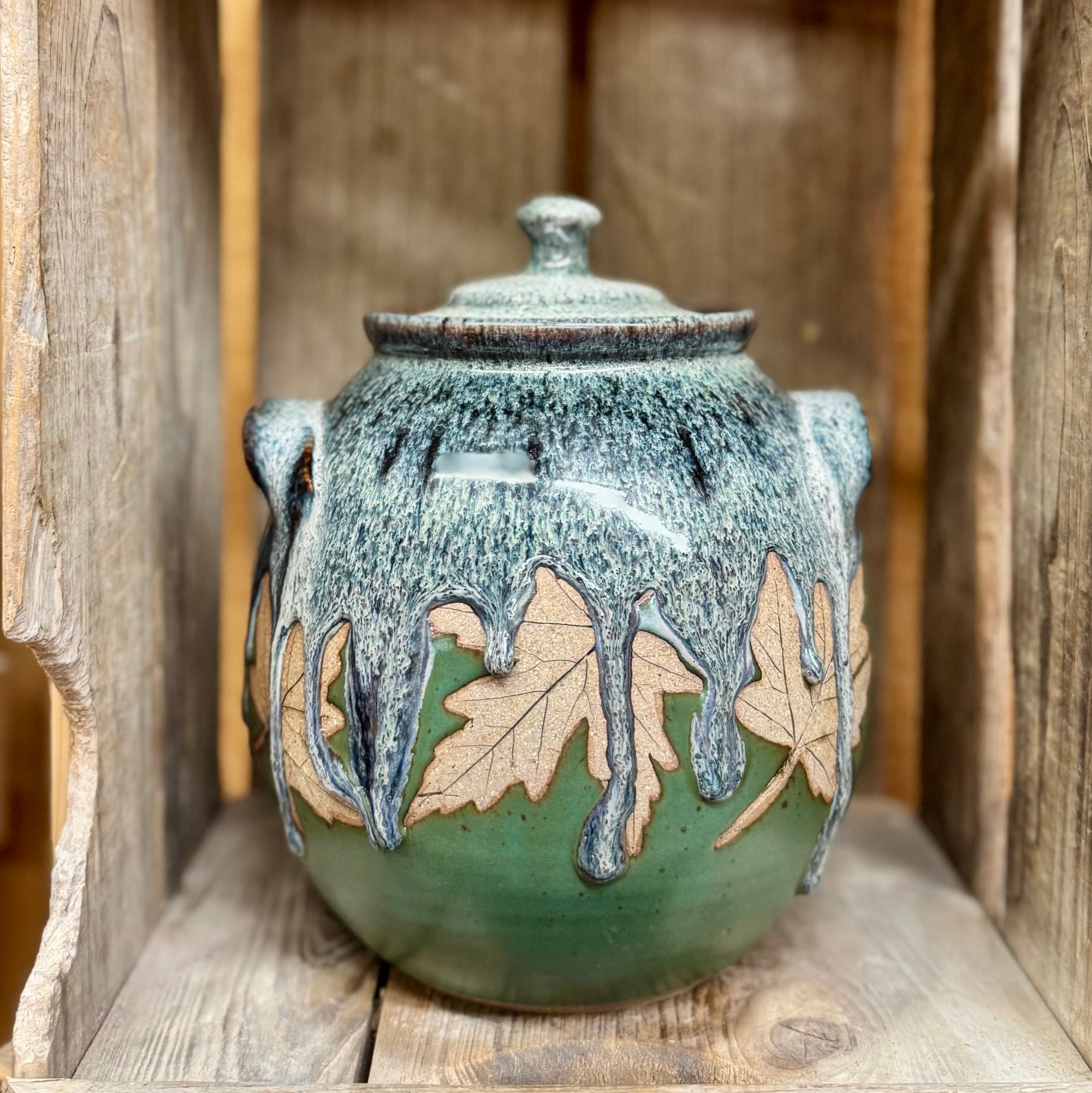 Robert Signature Lidded Canister {Happy Trails}