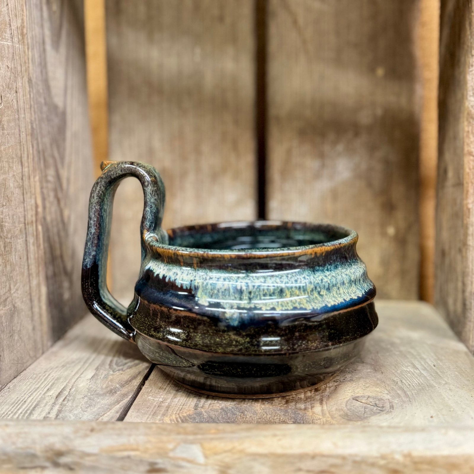 Ridged Soup Mug {Twilight}