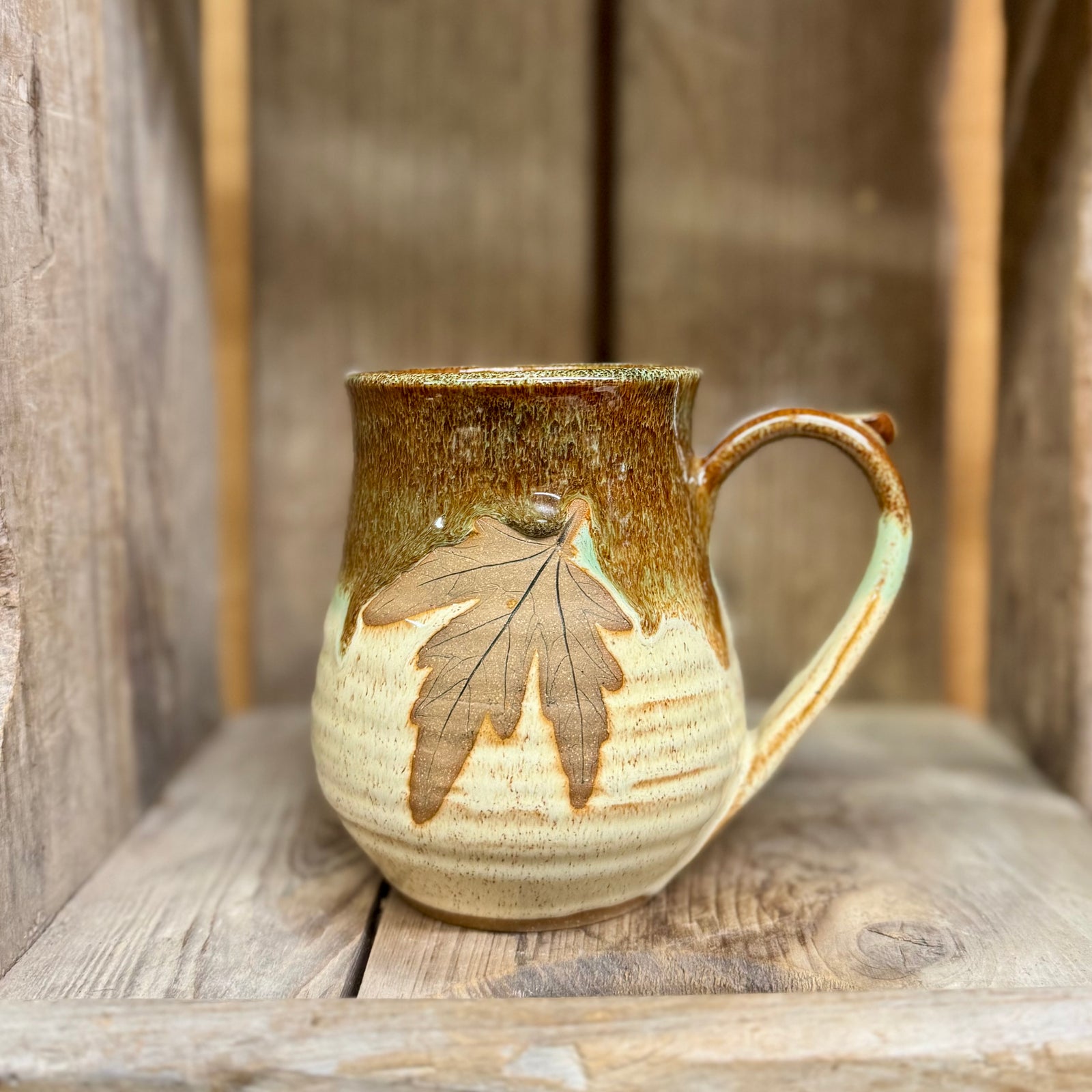 Large Leaf Mug {That’s My Jam}