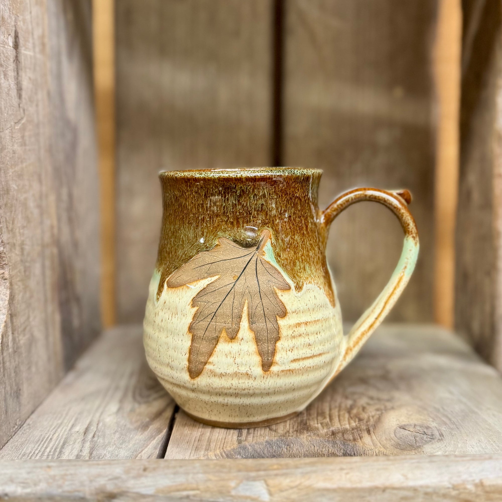 Large Leaf Mug {That’s My Jam}