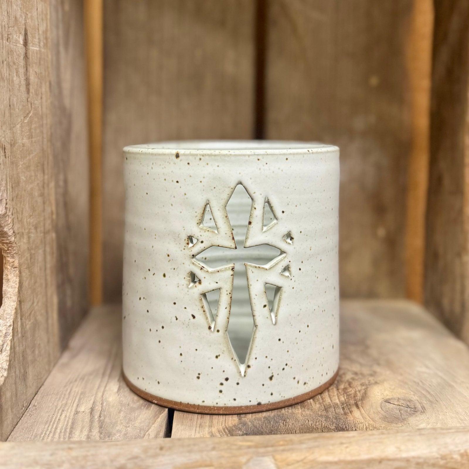Cross Luminary {Classic White}