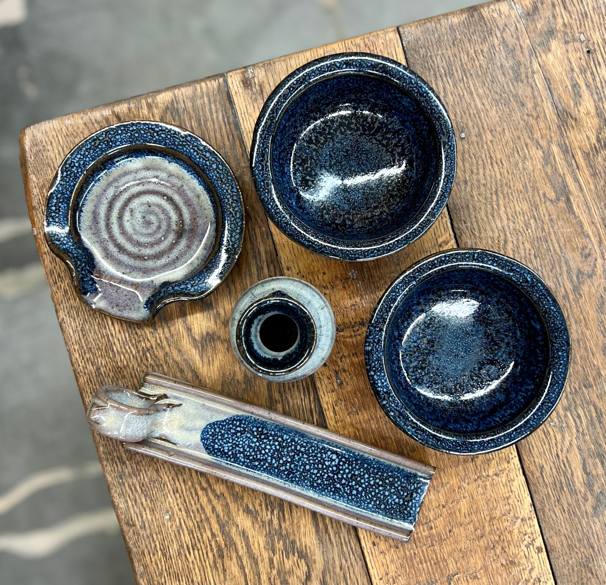 Basket Pots Set {The Blues}