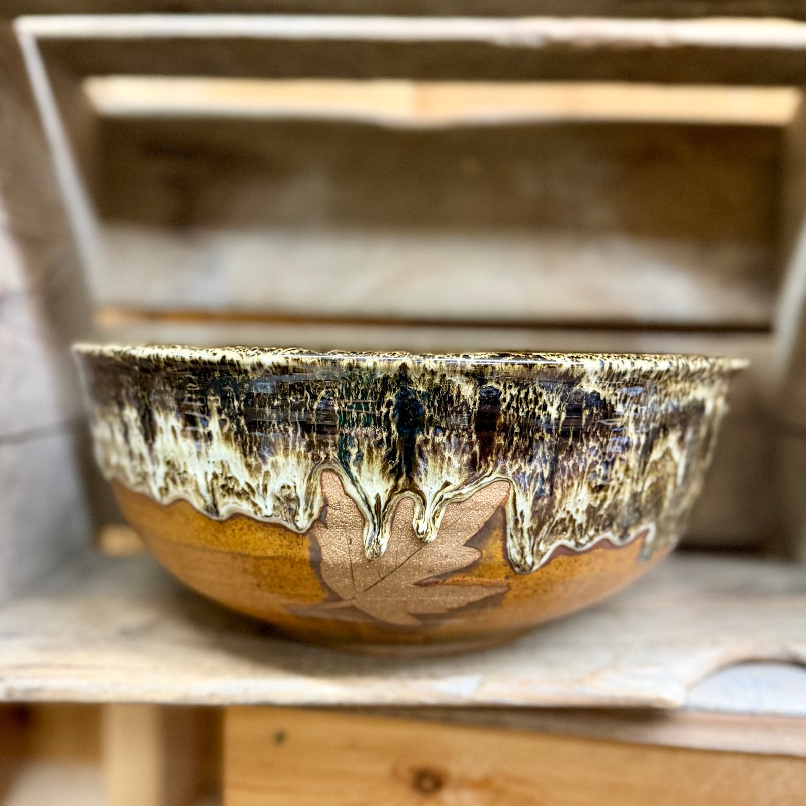 Leaf Serving Bowl {Harvest}