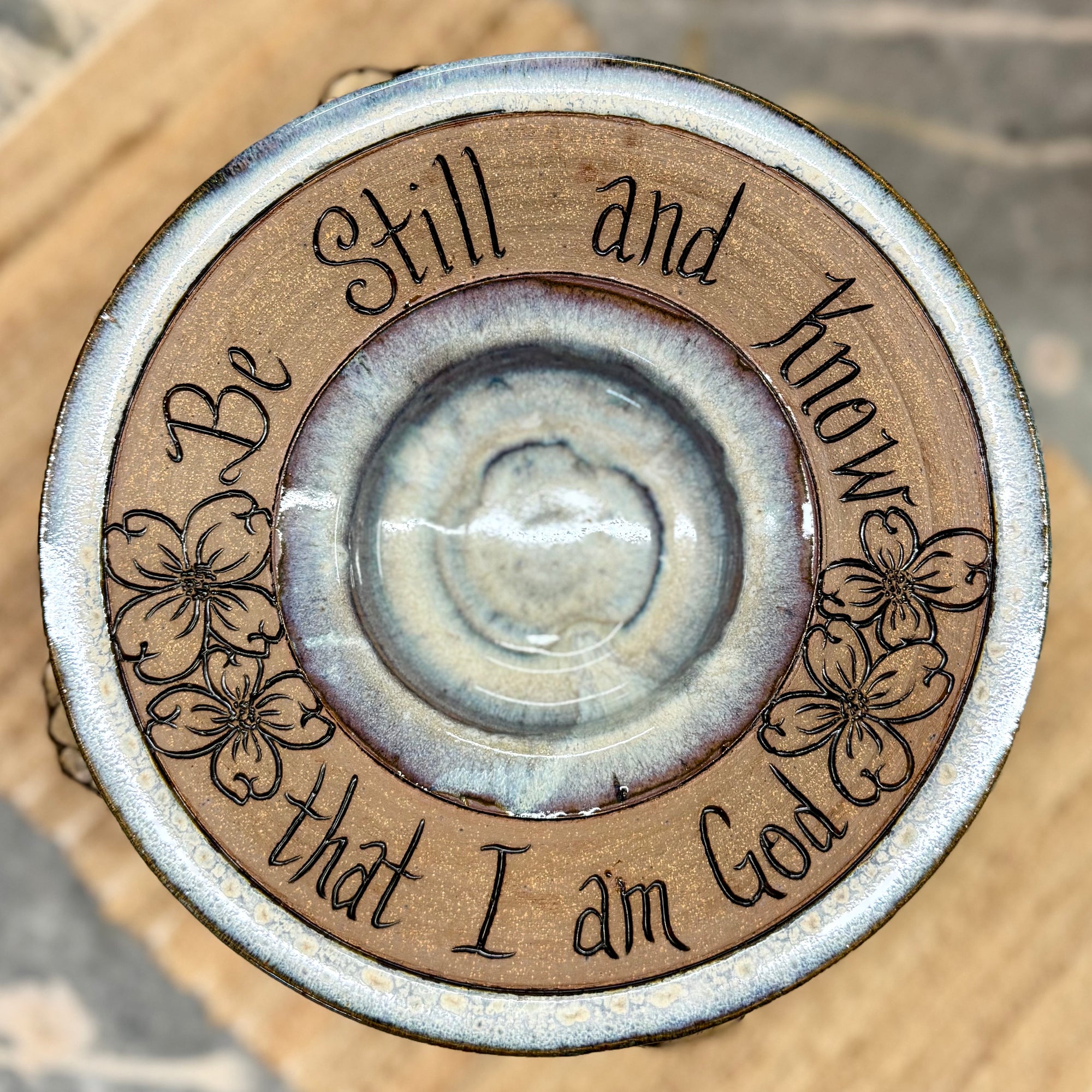 Scripture Bowl {Smoky Blue}