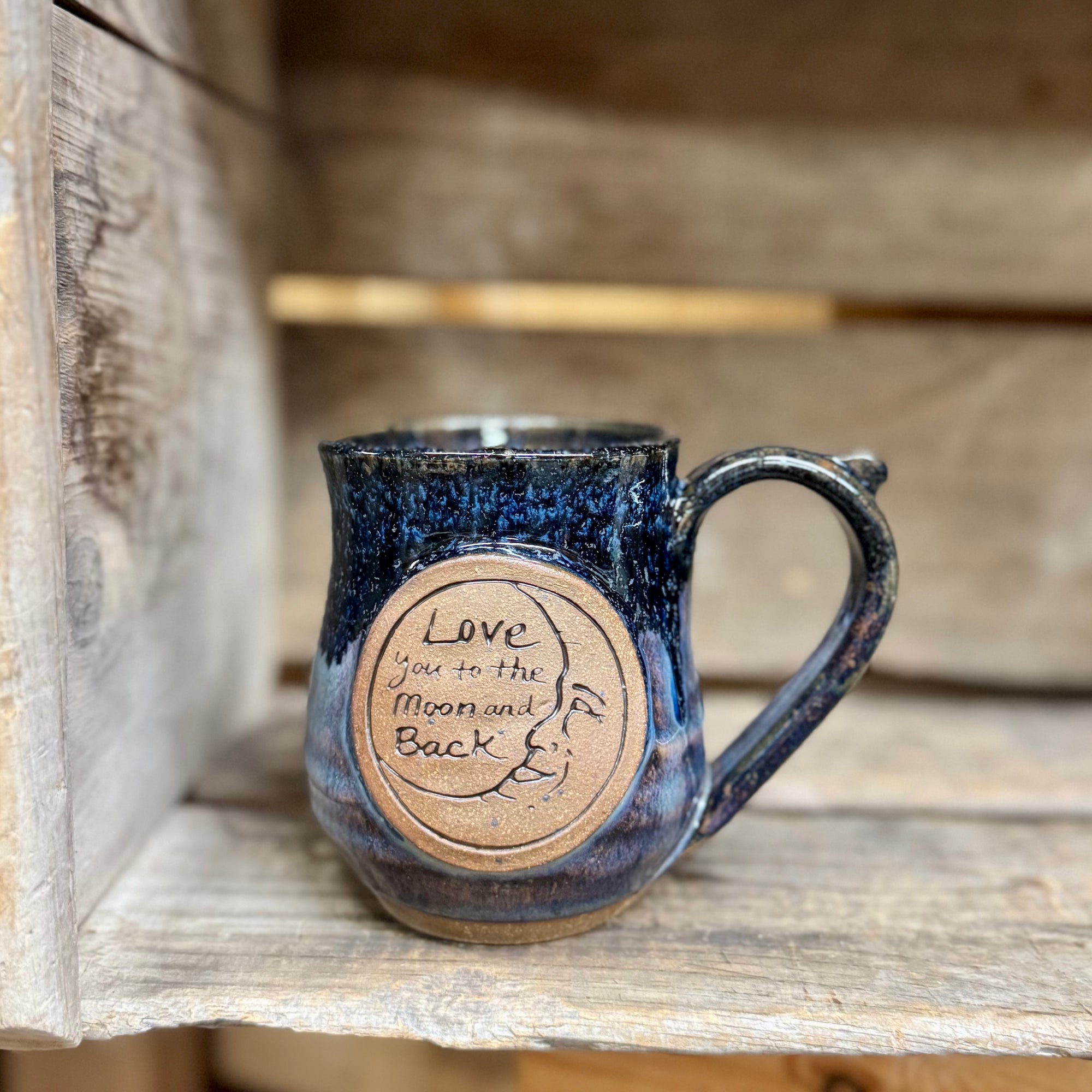 Love you to the Moon Mug (The Blues)