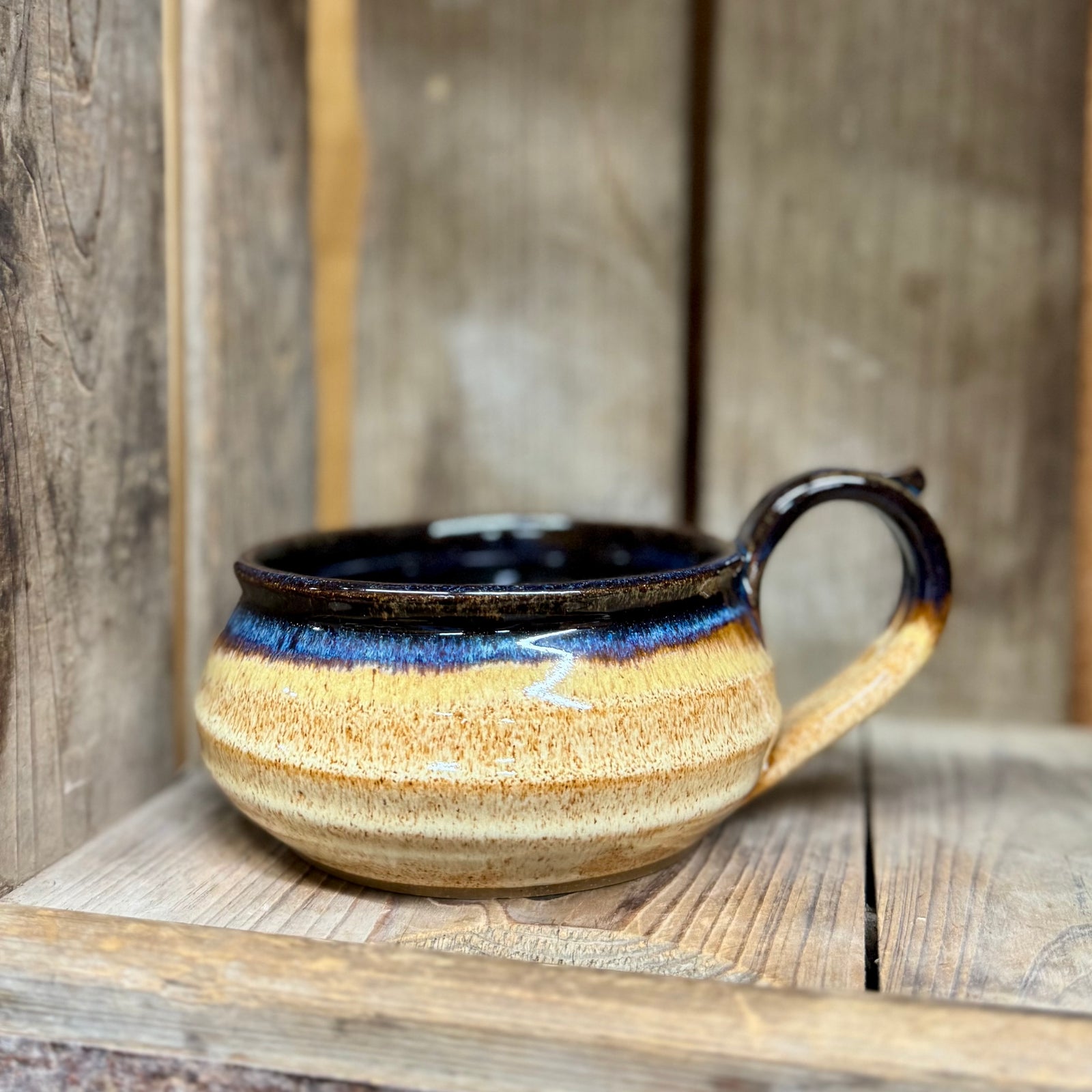 Stackable Soup Mug {Sunflower Field}