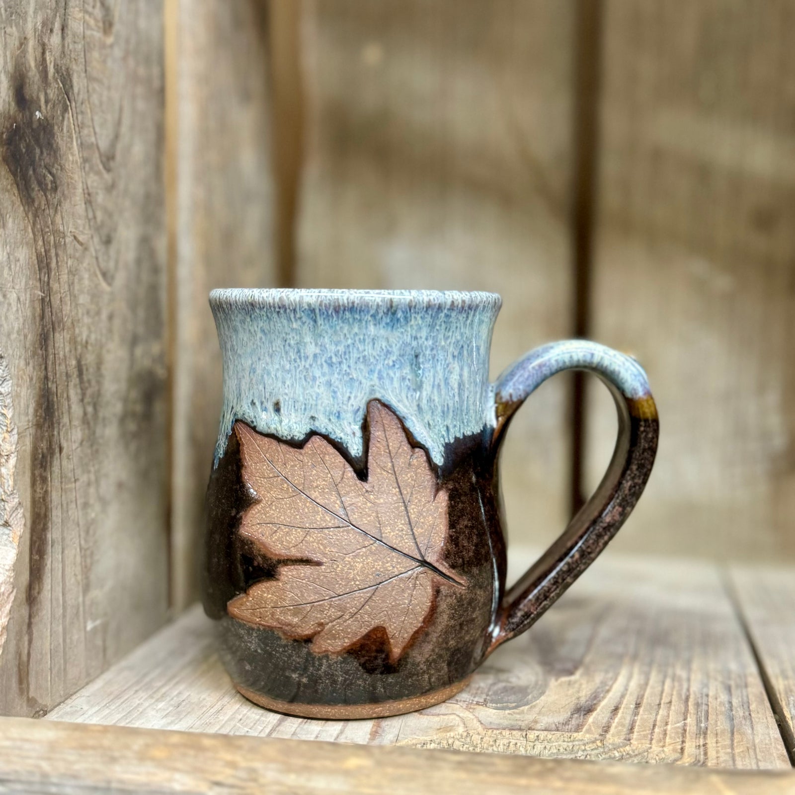 Leaf Mug {Denim}