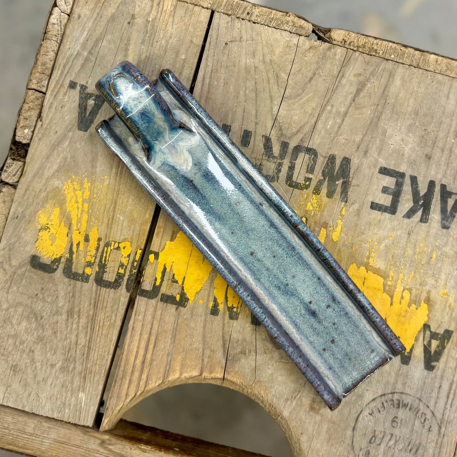 Butter Tray {Smoky Blue}