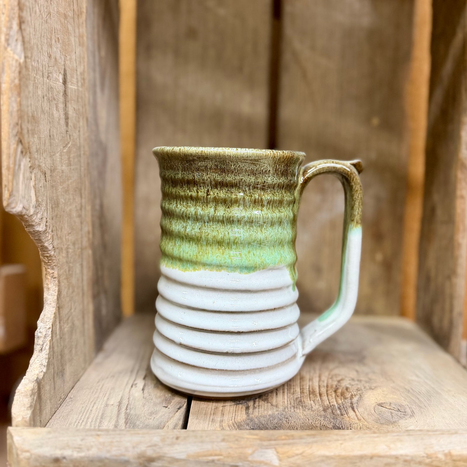 Ridged Stein {Emerald}