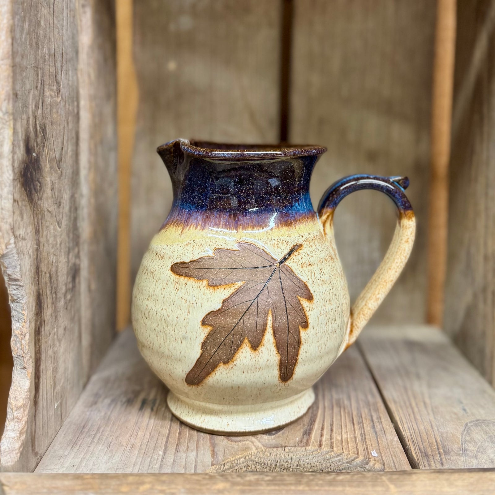 Leaf Pitcher {Sunflower Field}