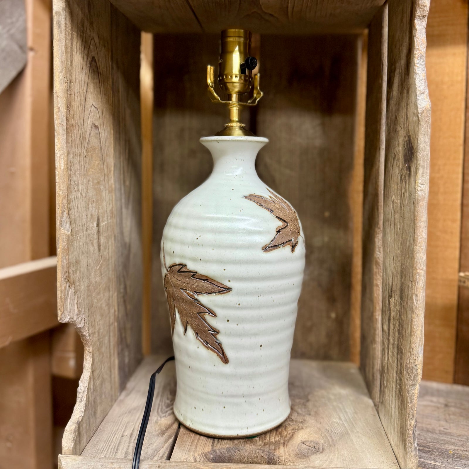 Leaf Lamp {Classic White}