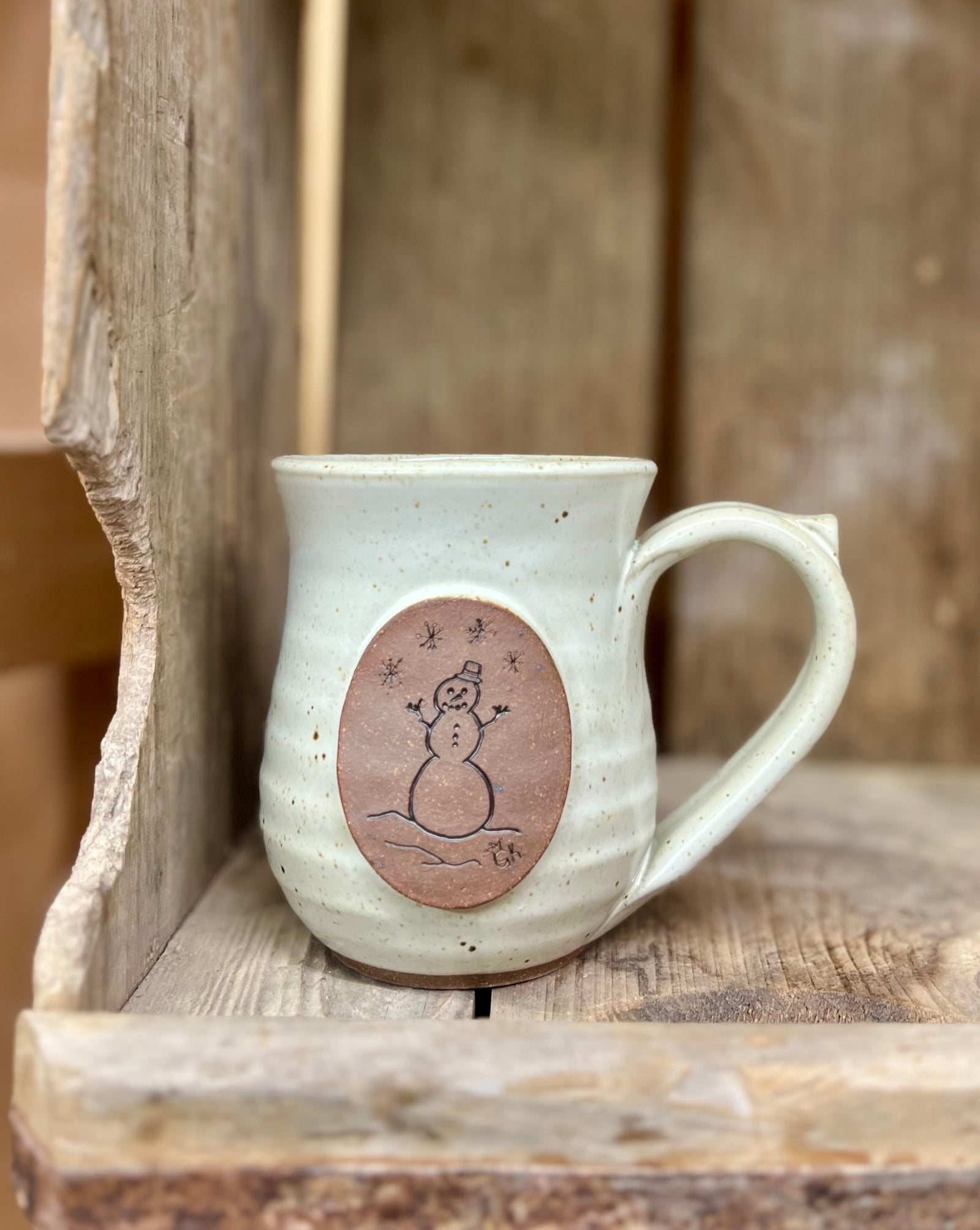 GK Snowman Mug {Classic White}