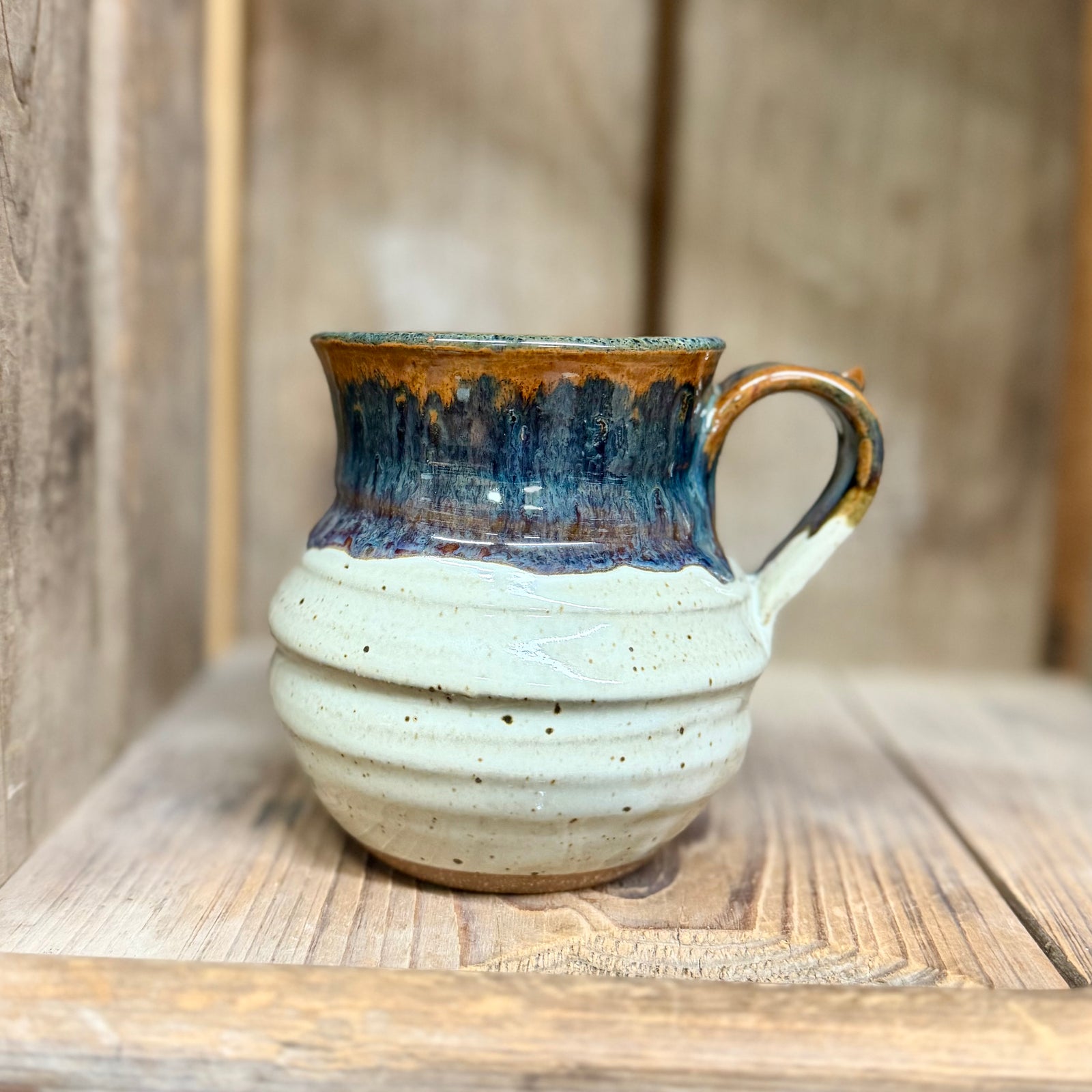 Round Belly Mug {Stormy}