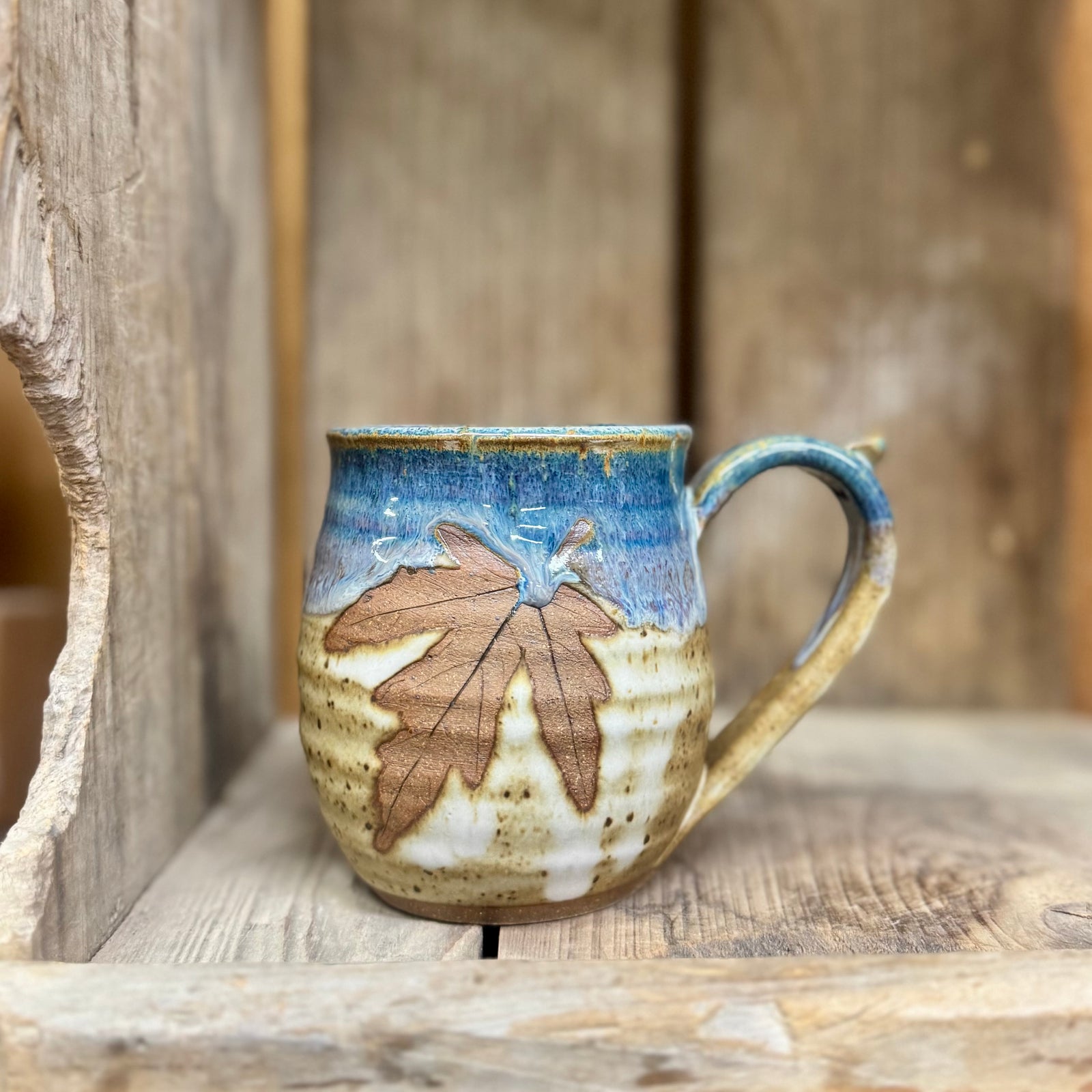 Leaf Mug {Beach}