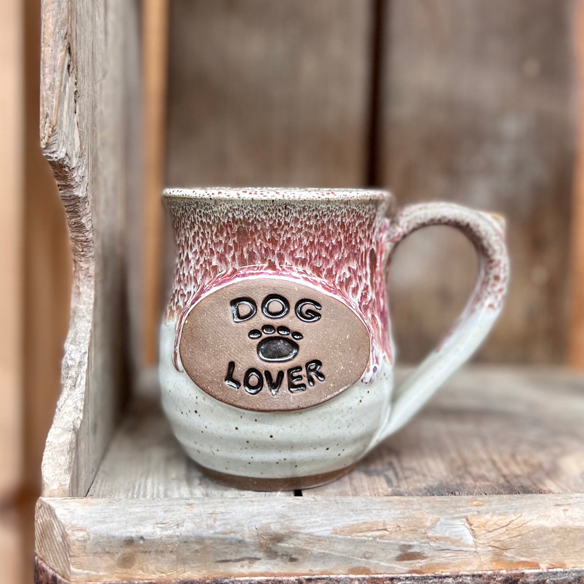 Dog Lover Mug {White Chocolate Raspberry}