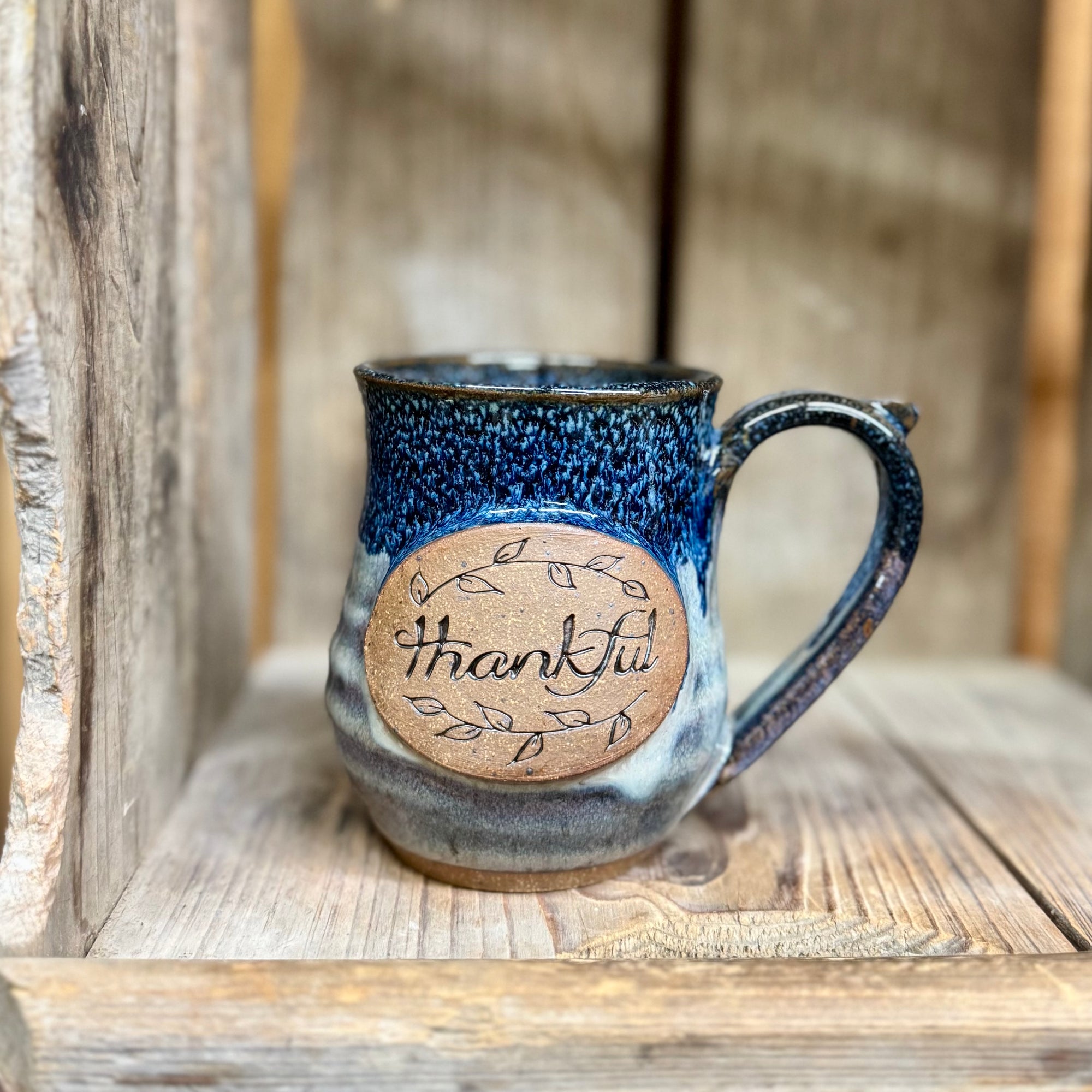 Thankful Mug {The Blues}