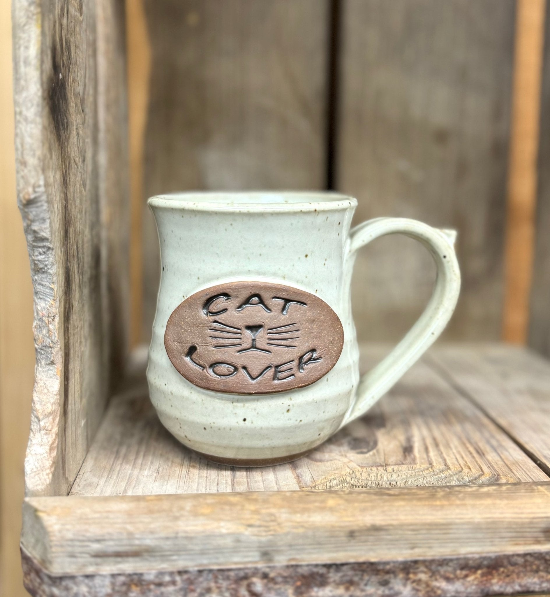 Cat Lover Mug {Classic White}