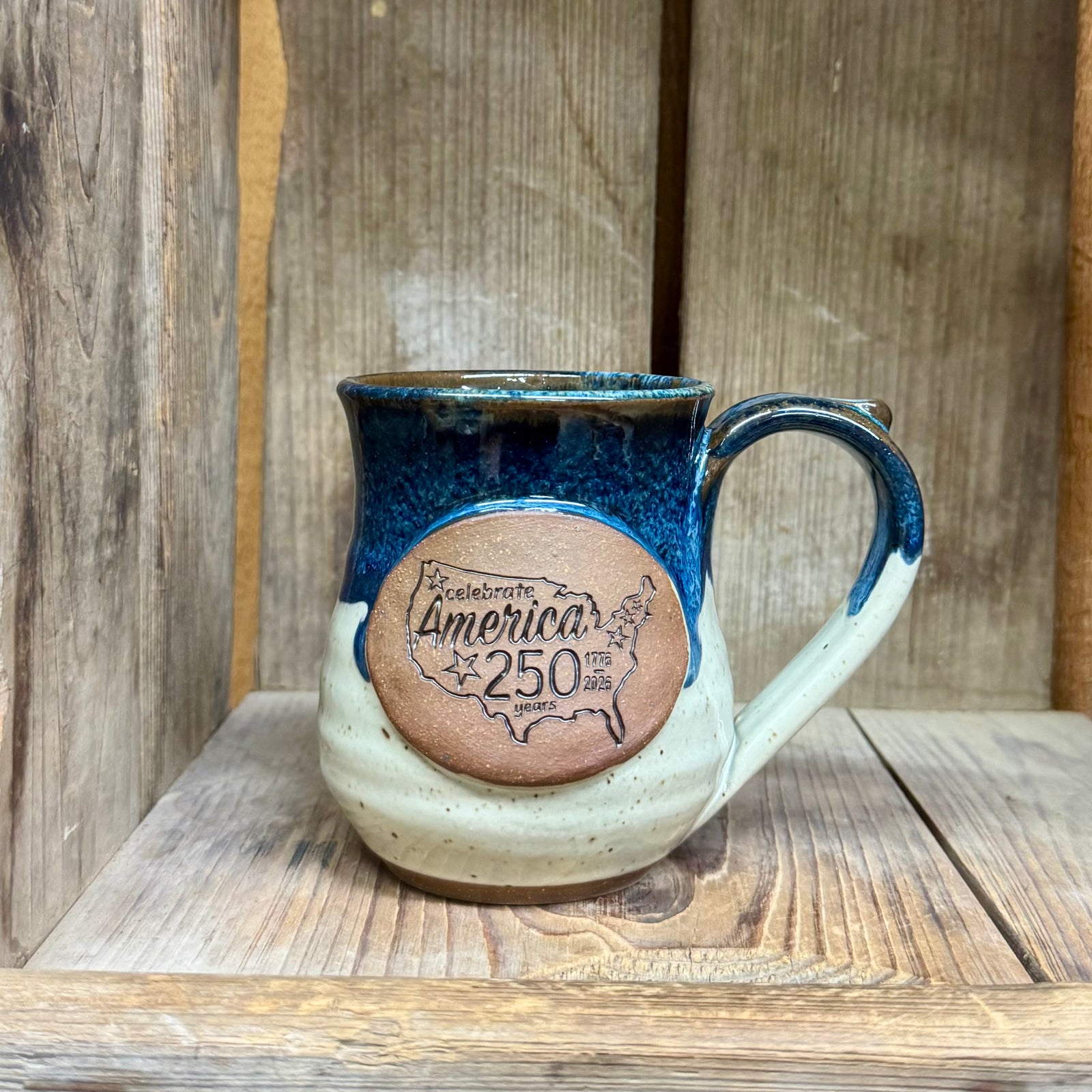 America’s 250 Anniversary Mug {Blue Jay}