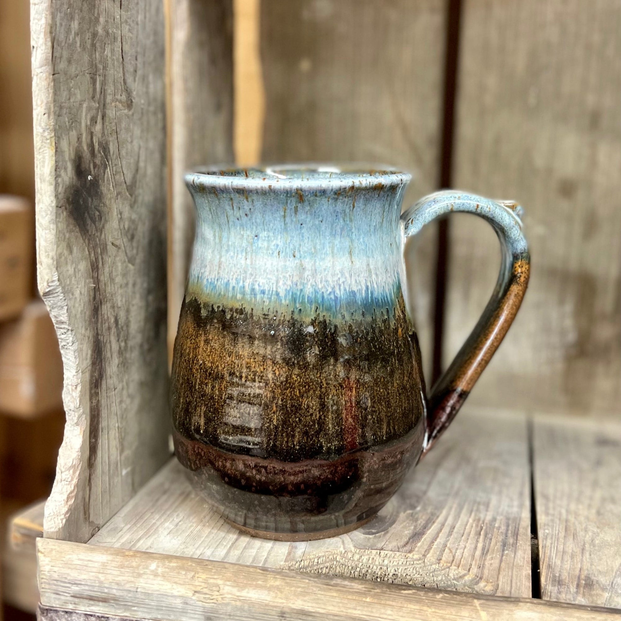 Round Stein {Denim}