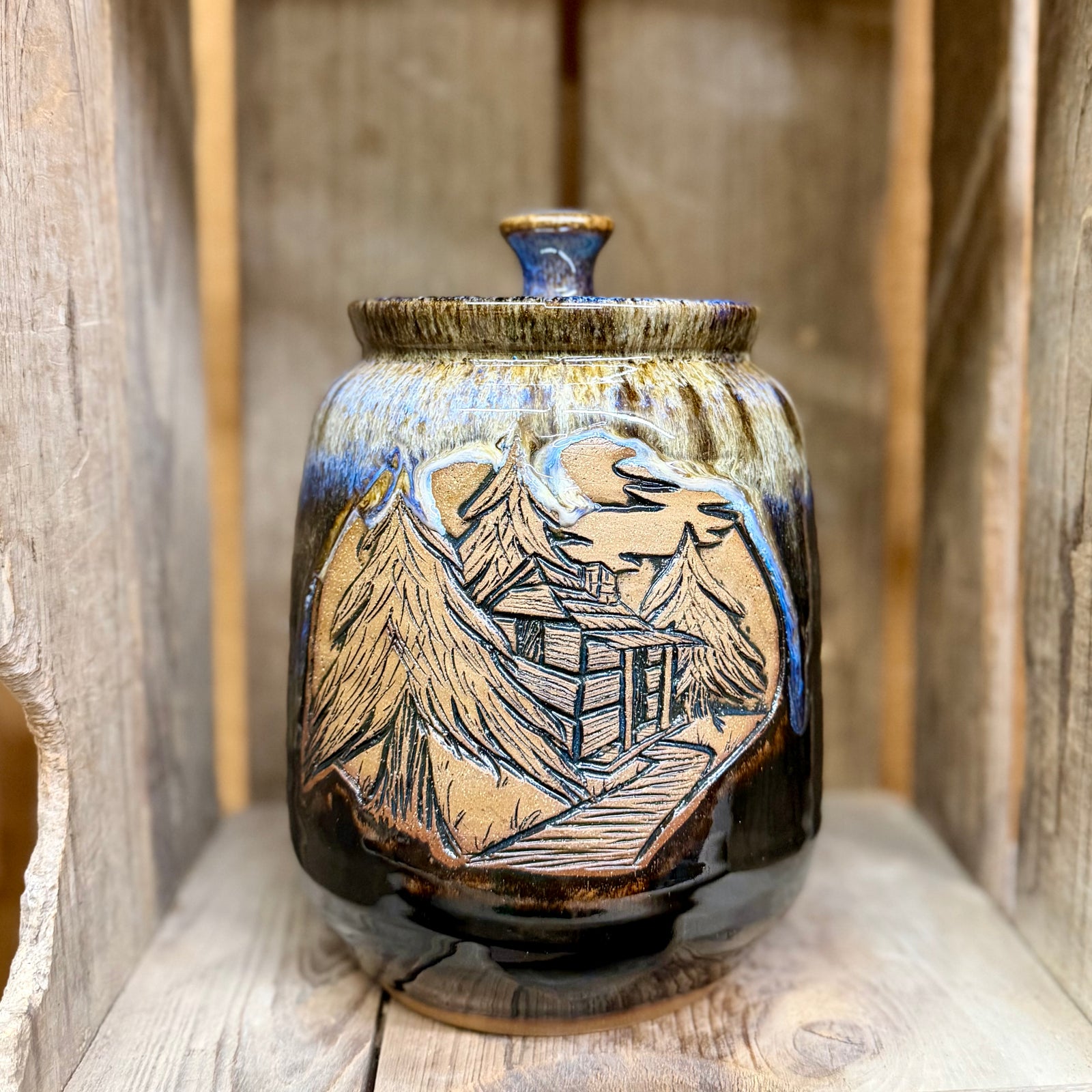 Cabin Canister {Dark Night}
