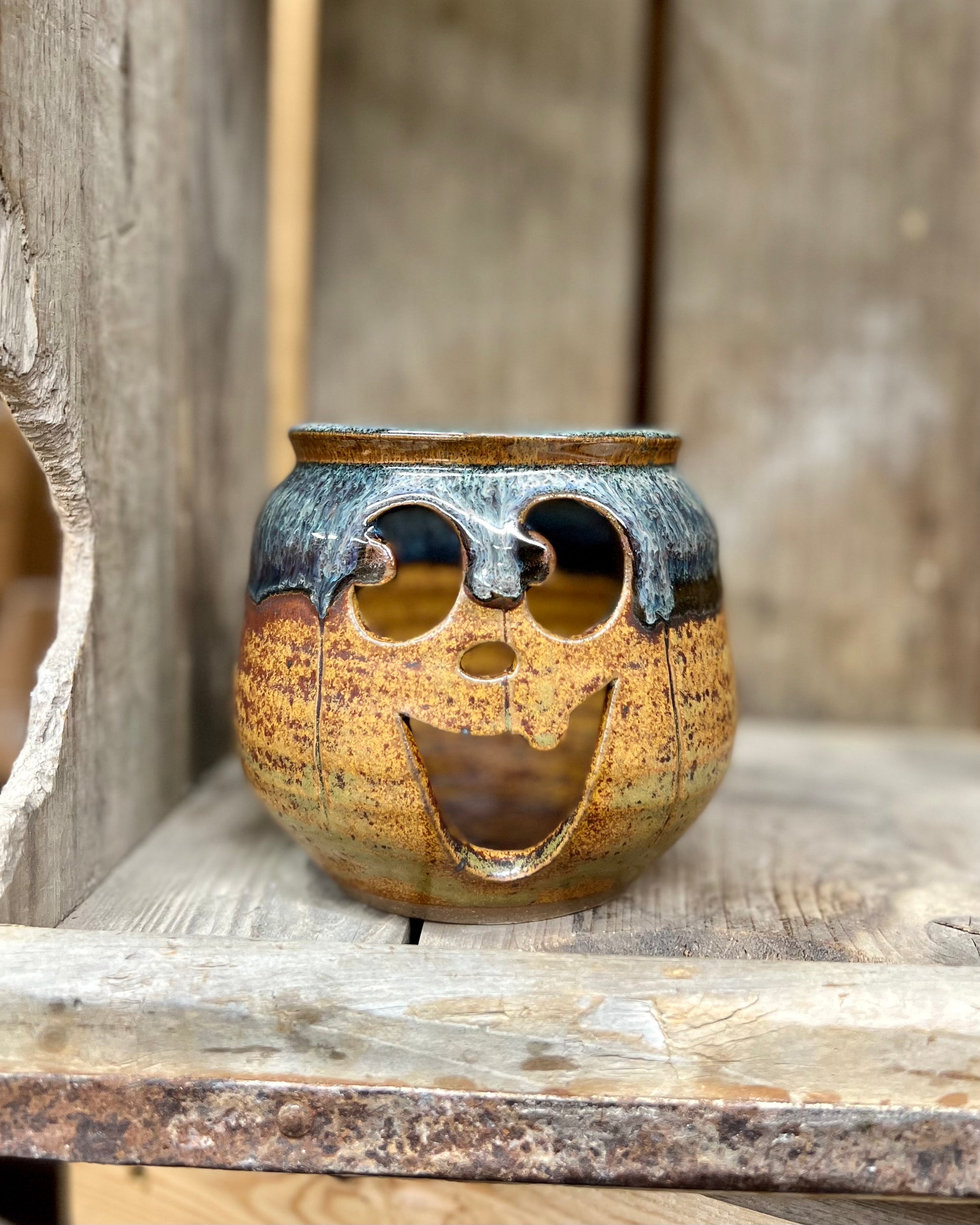 Small Jack O’Lantern {Autumn Storm}