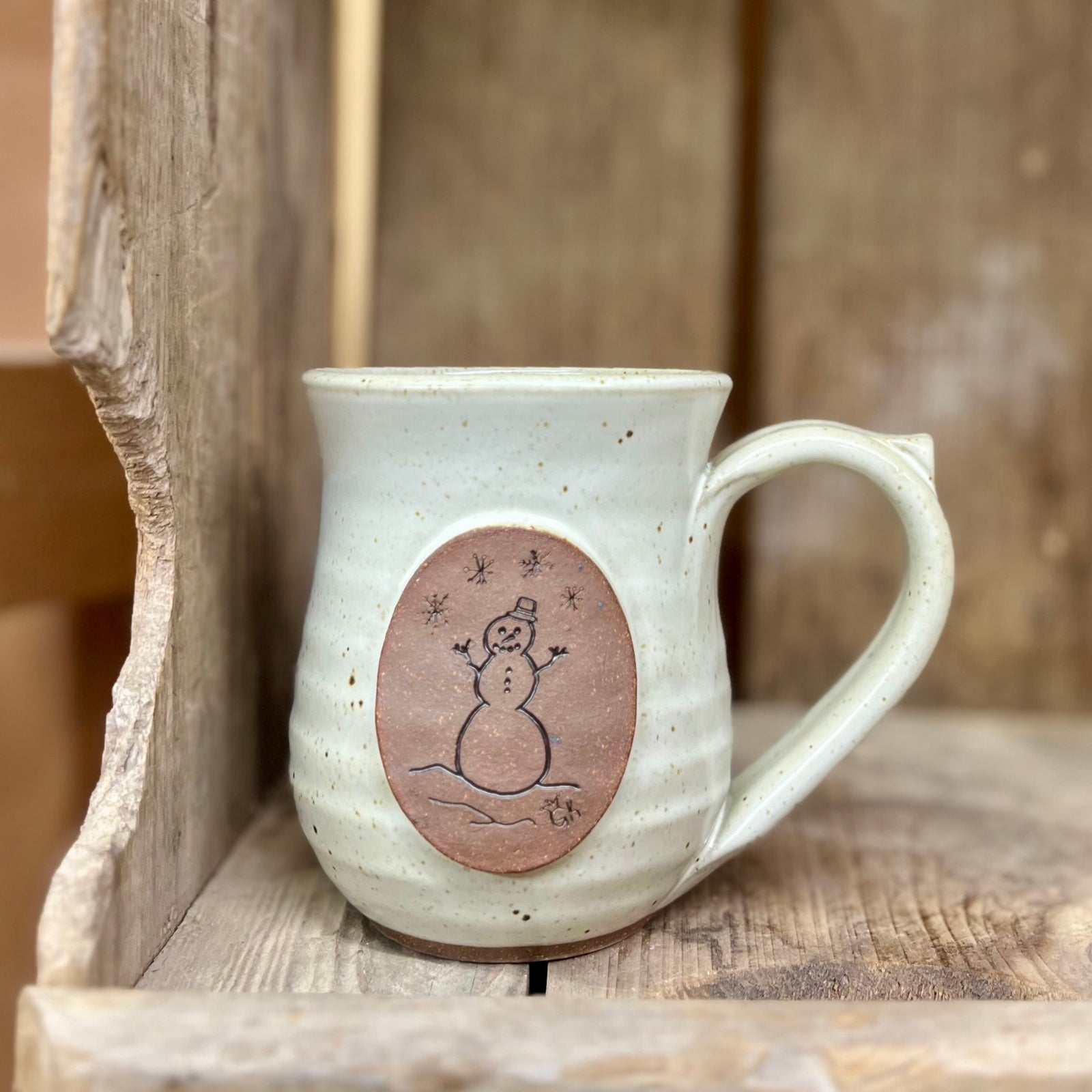 GK Snowman Mug {Classic White}