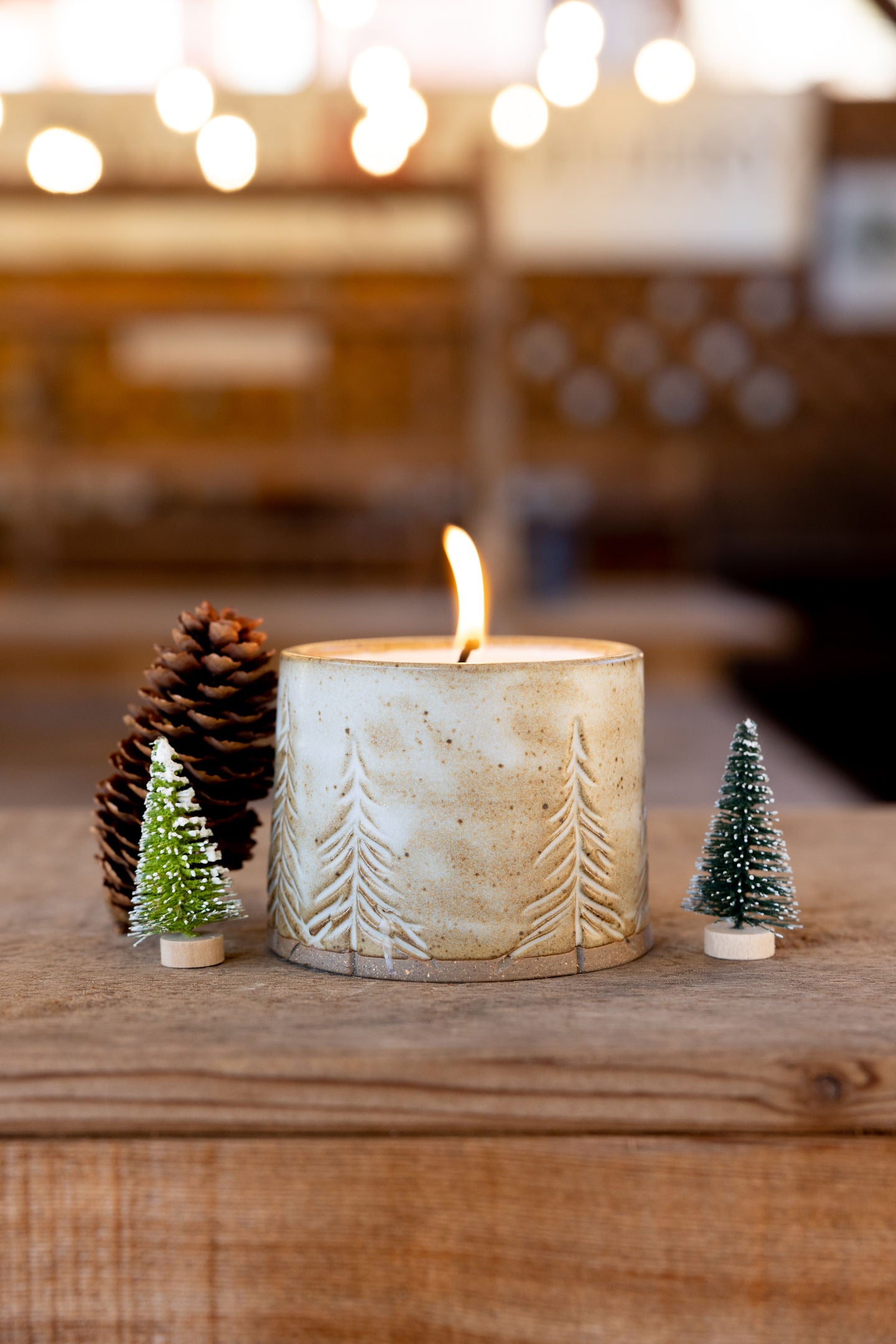 Evergreen Tree Candle