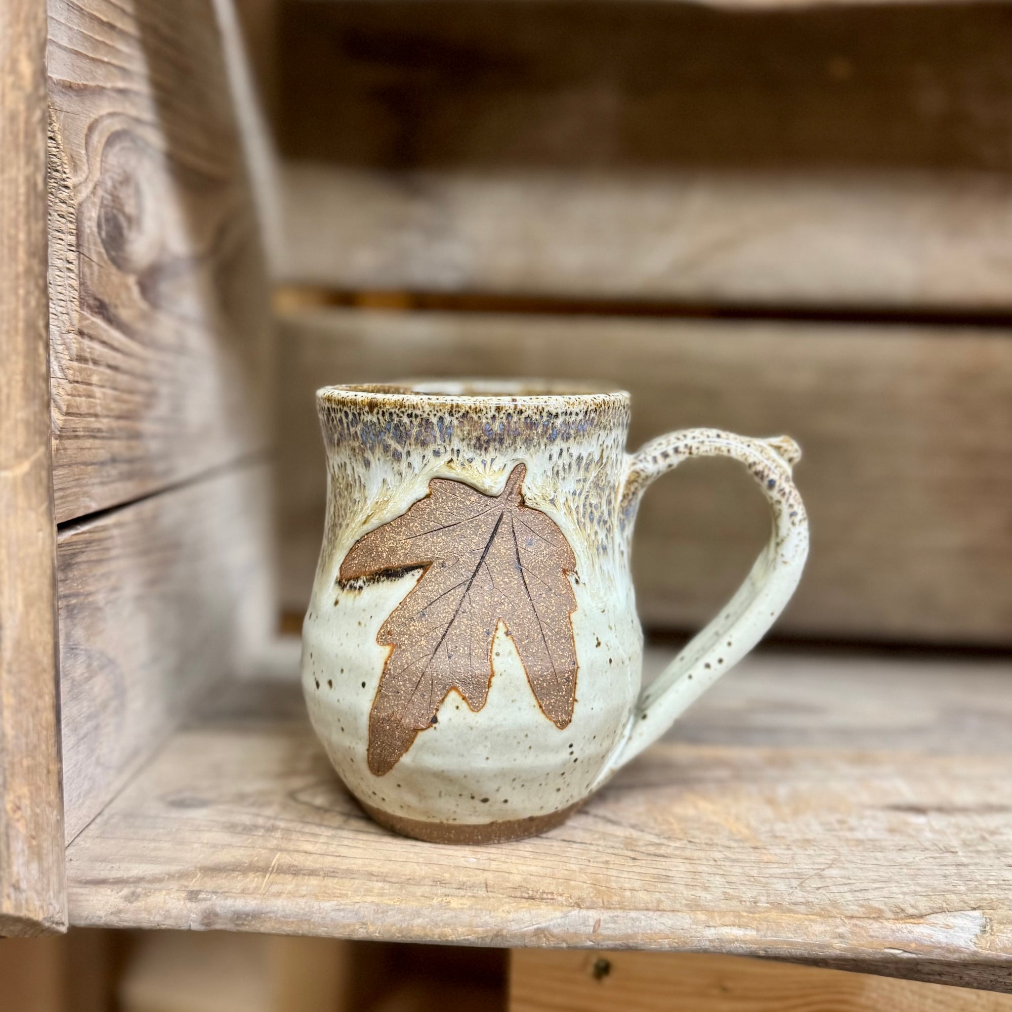 Leaf Mug {Vanilla Bean}