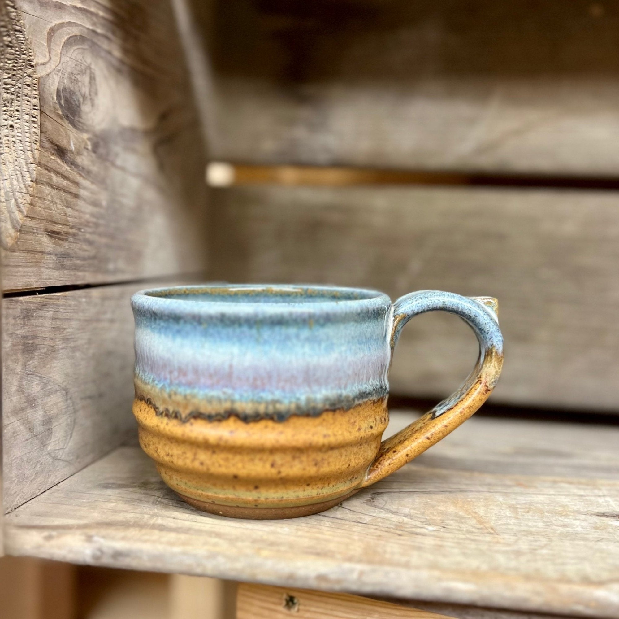 Cappuccino Mug {Pan for Gold}