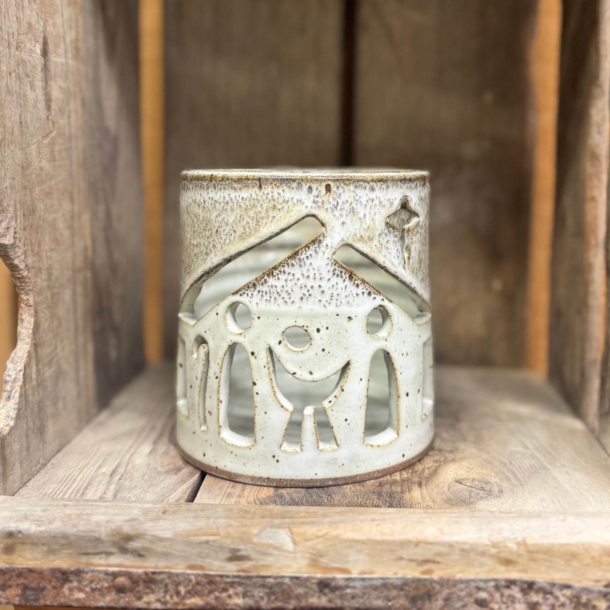 Nativity Luminary {Vanilla Bean}