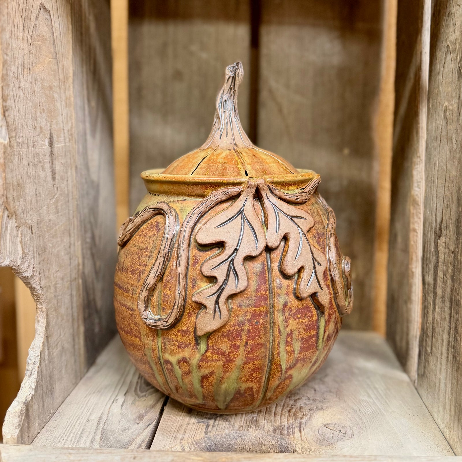 Large Pumpkin Cookie Jar