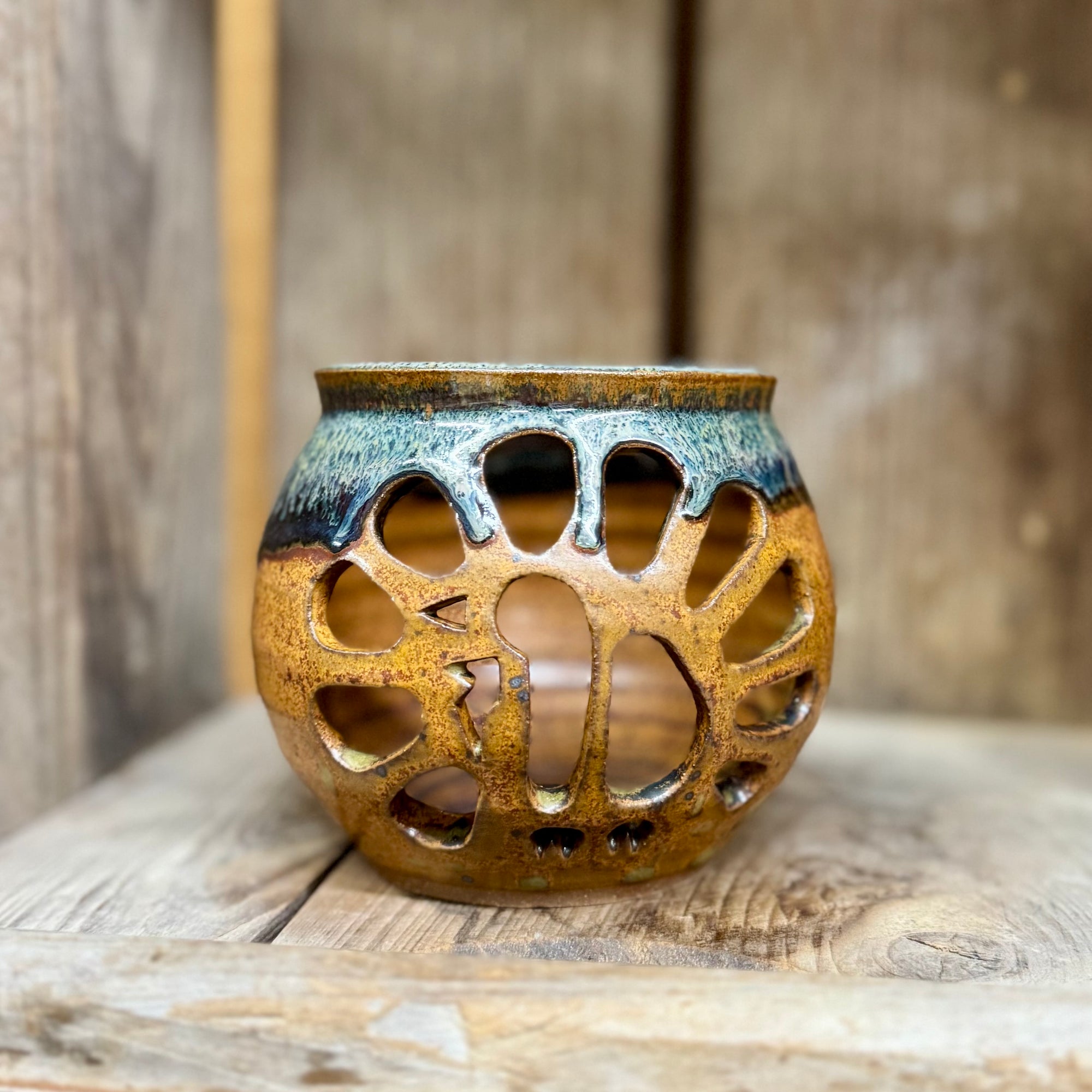 Turkey Luminary {Autumn Storm}