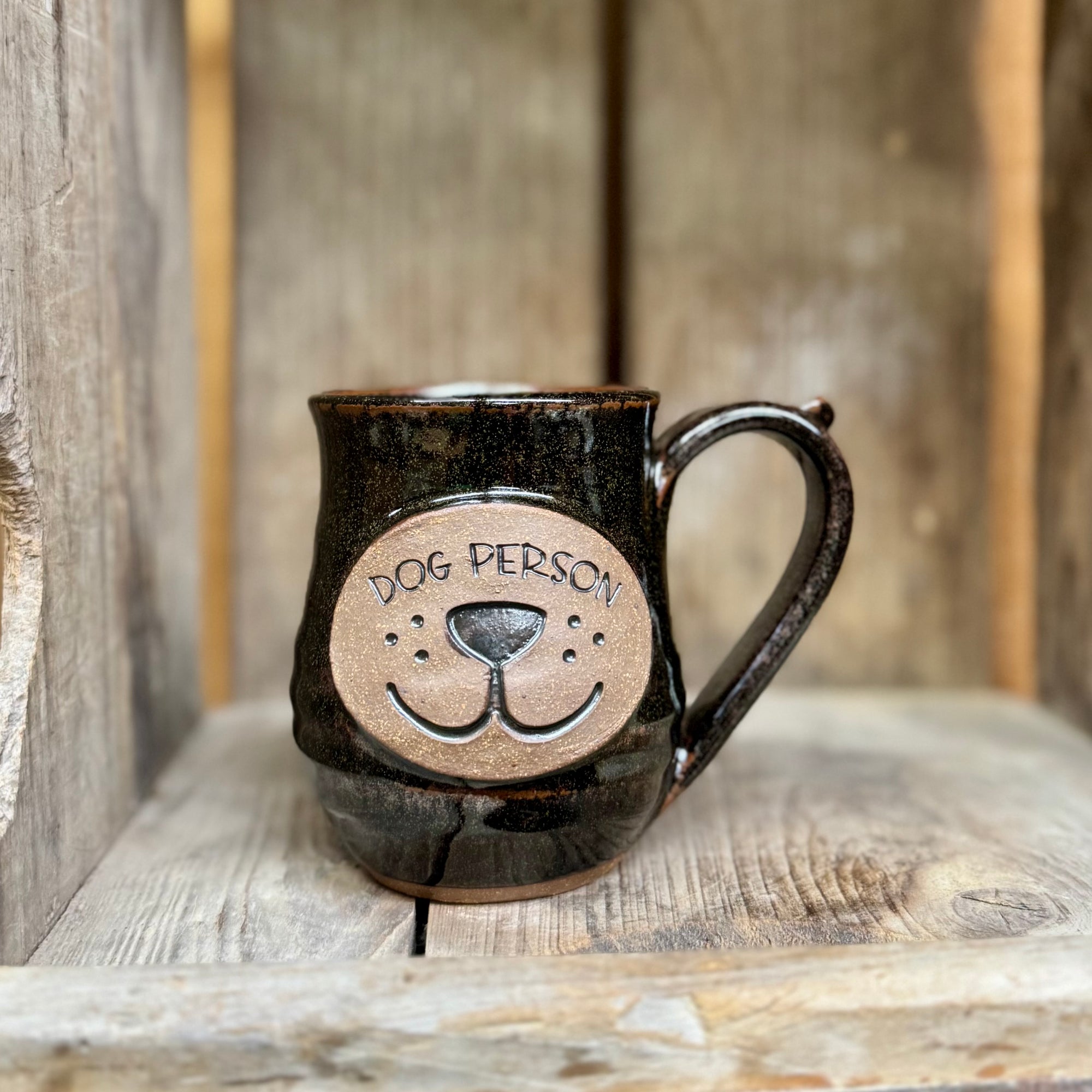 Dog Person Mug {Walnut}