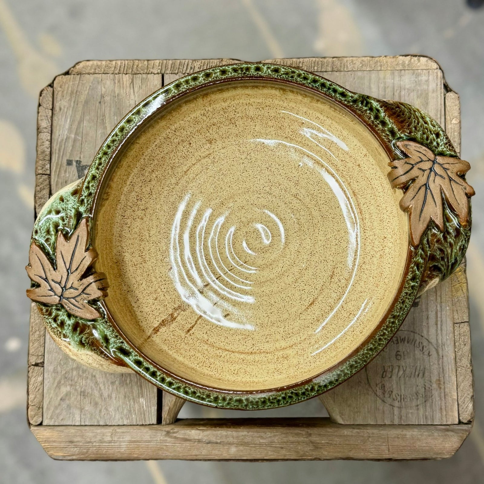 Leaf Casserole Dish Small {That’s My Jam}