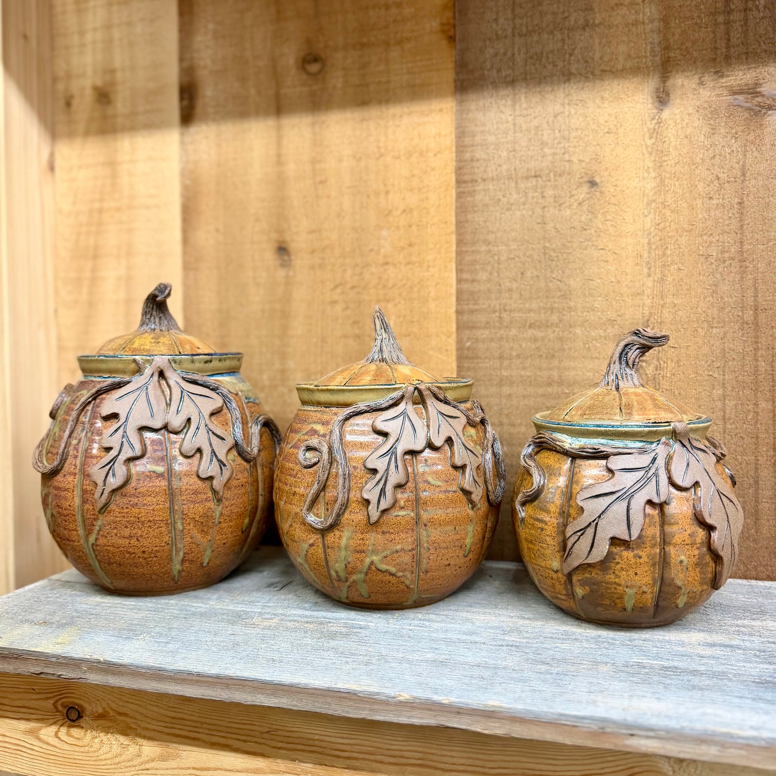 Pumpkin Canister Set