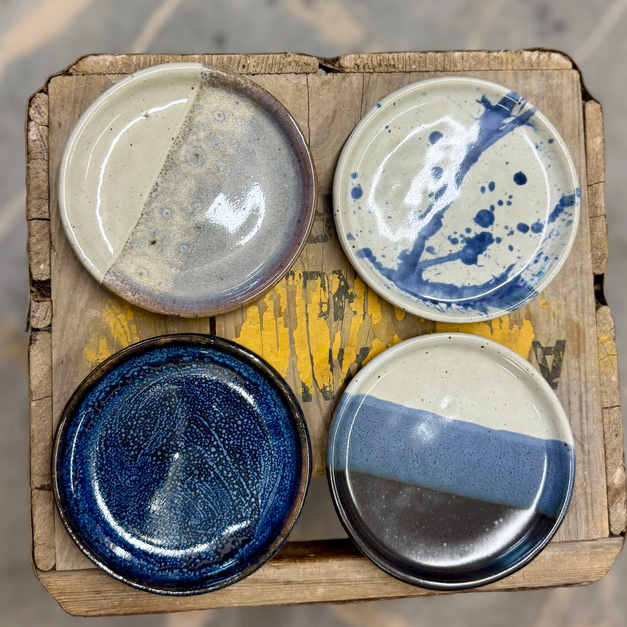 Coasters Set {Blues}