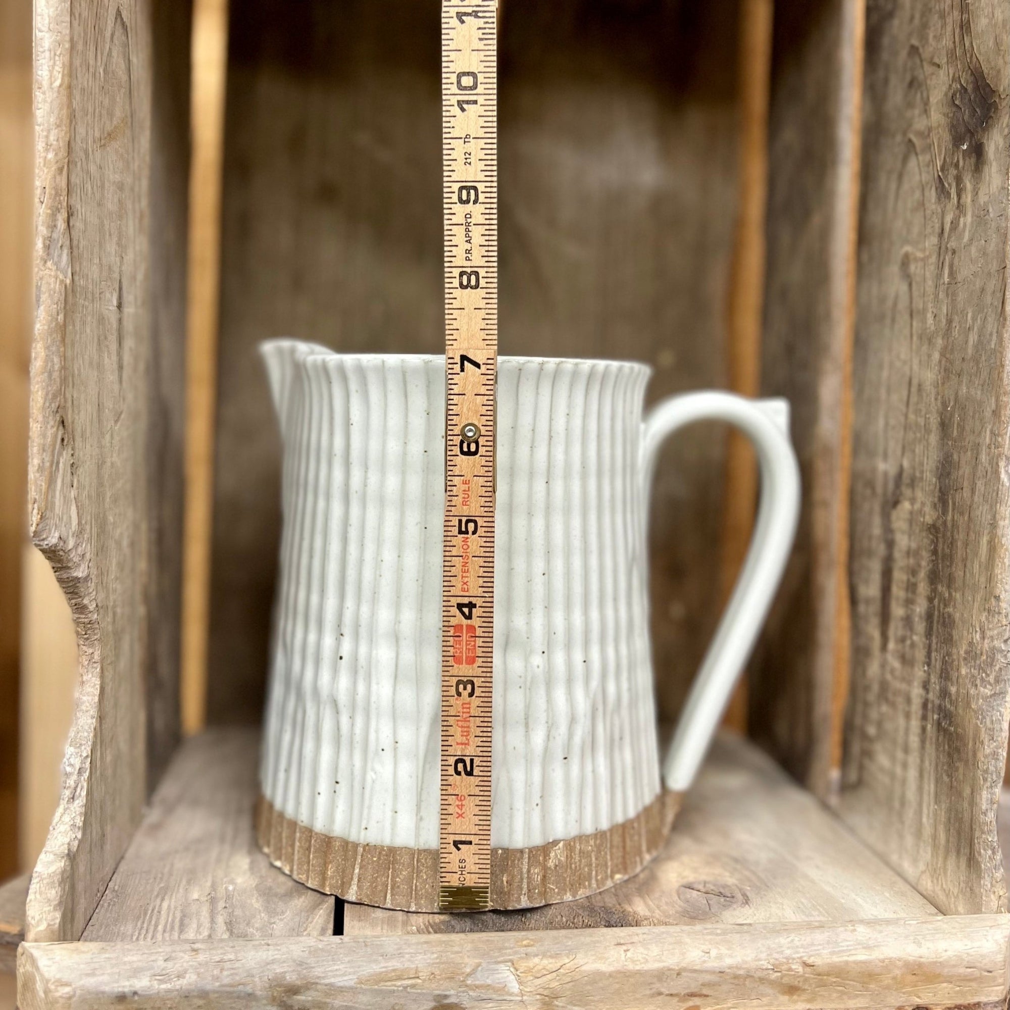 Appalachian Collection Pitcher Large {White Bark}