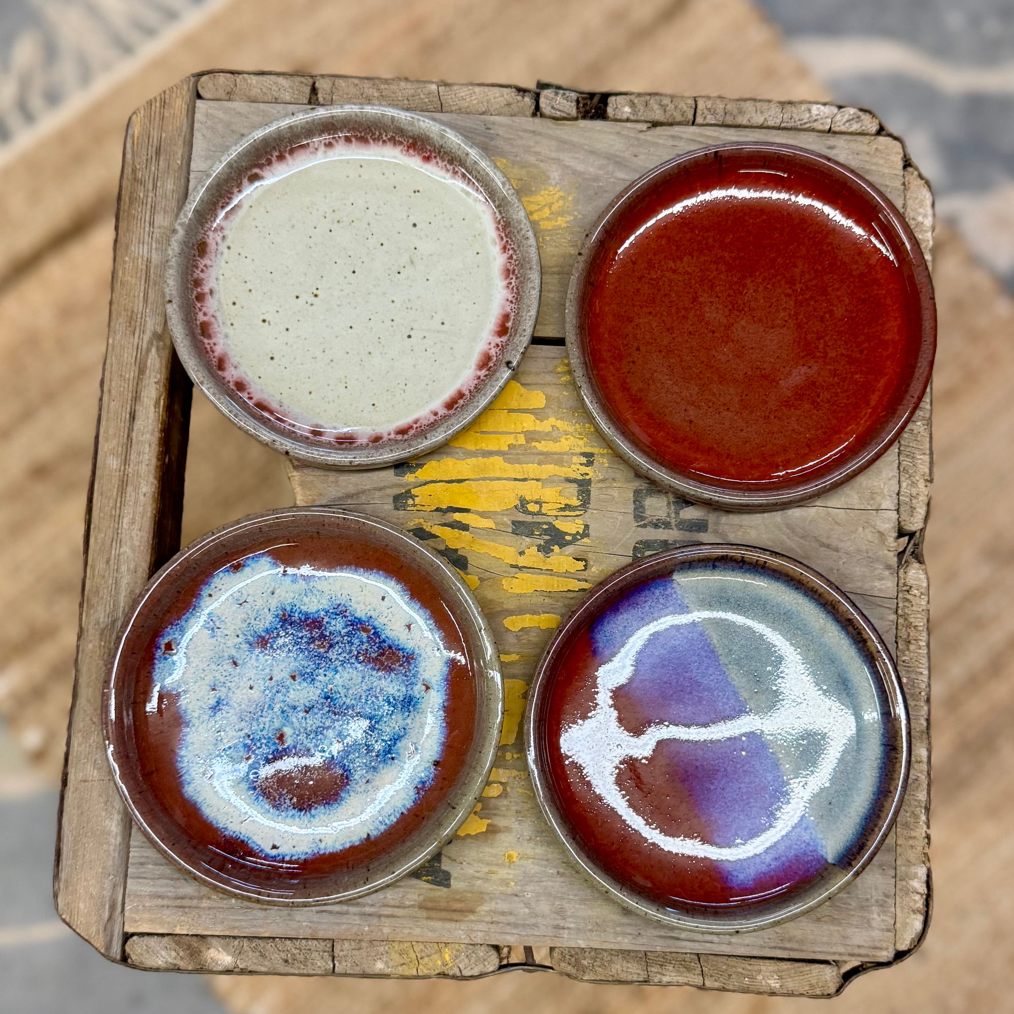 Coaster Set {Reds Assorted}