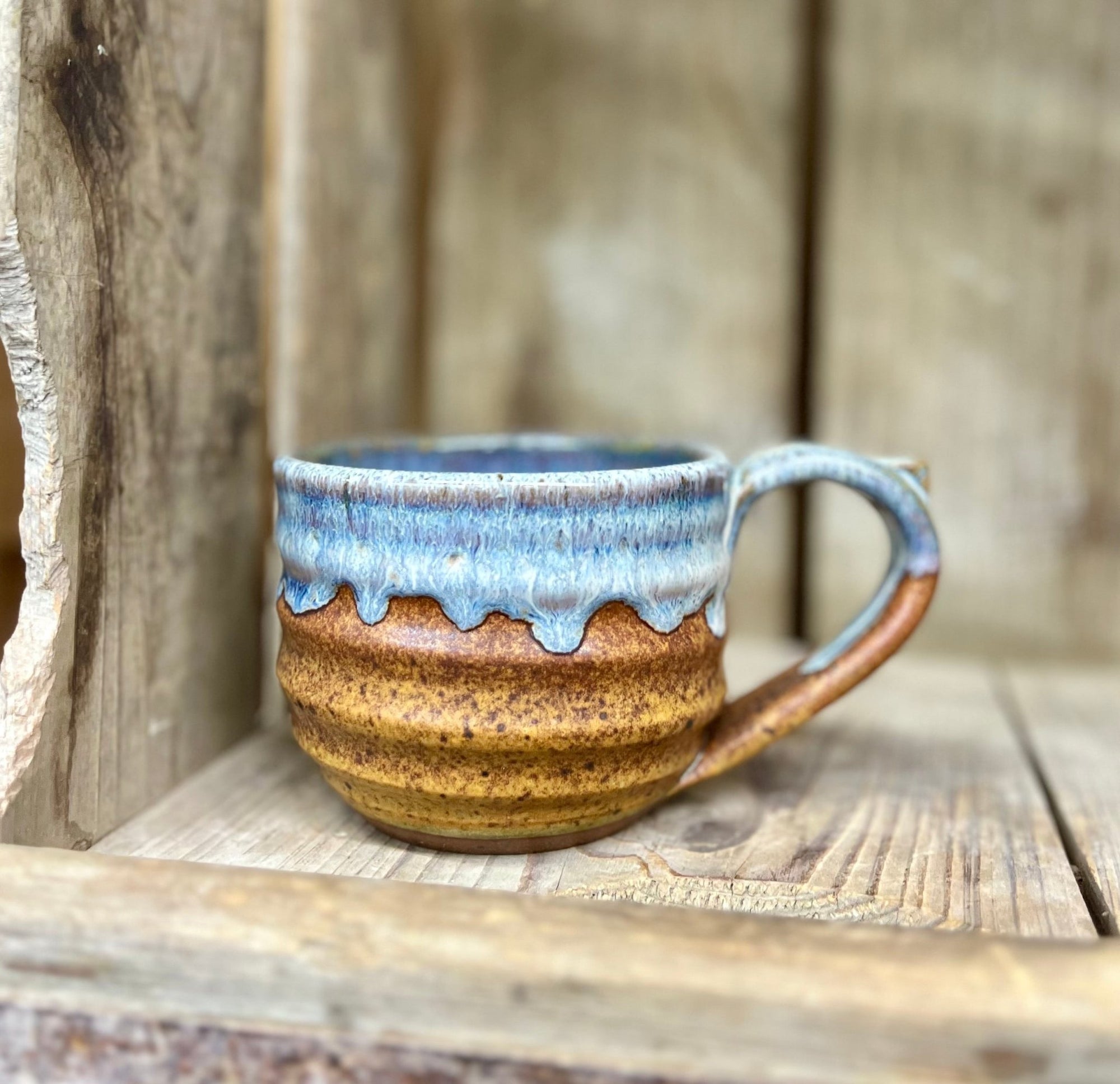 Cappuccino Mug {Pan for Gold}